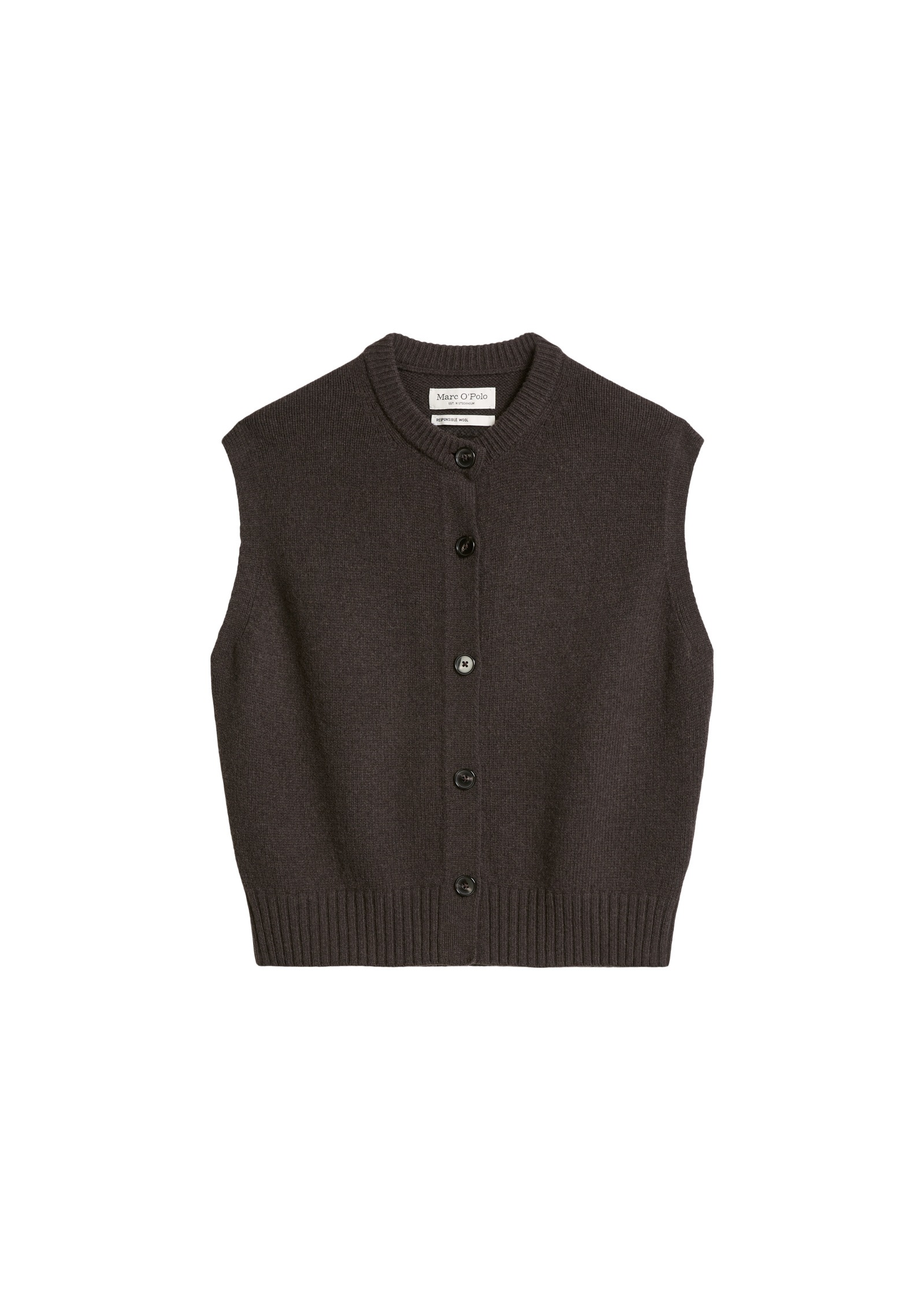 Marc O'Polo Strickweste »aus weichem Schurwolle-Mix«