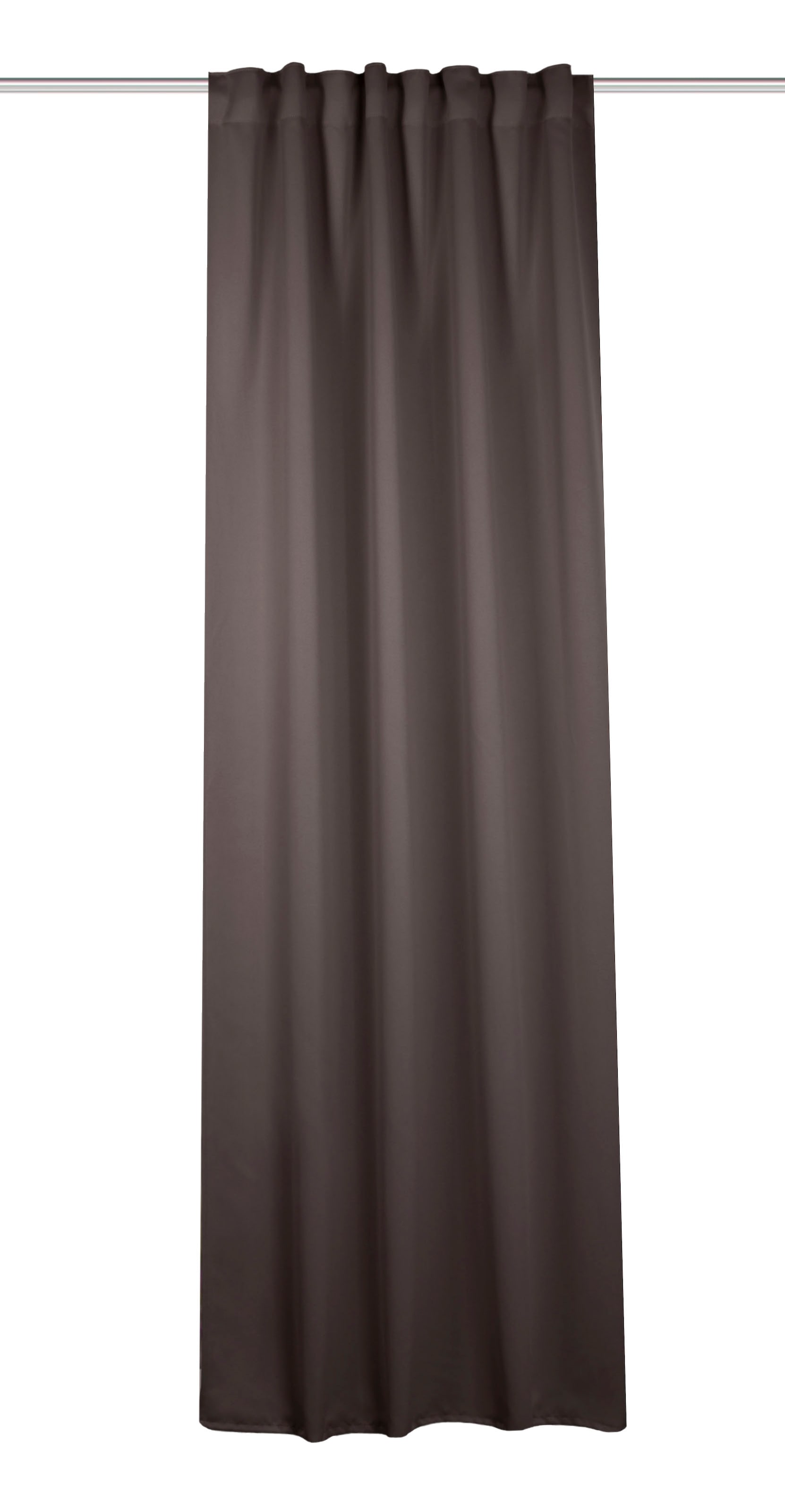 Home Basics Vorhang "BLACKY" Multifunktionsband 1 Stk. tlg. Kombibandschal günstig online kaufen