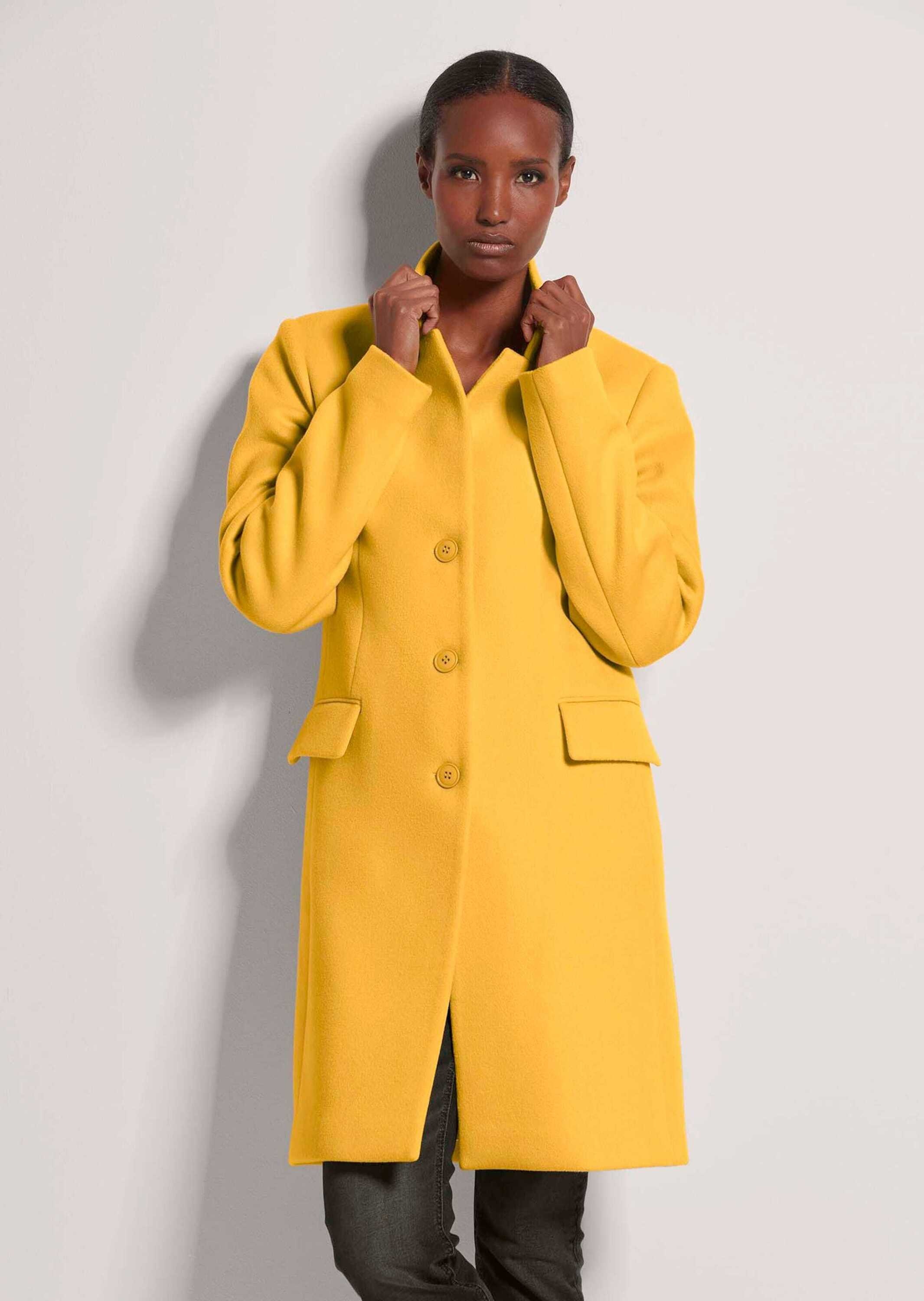 MADELEINE Langmantel "Mantel Kurzmantel mit Stehkragen" günstig online kaufen