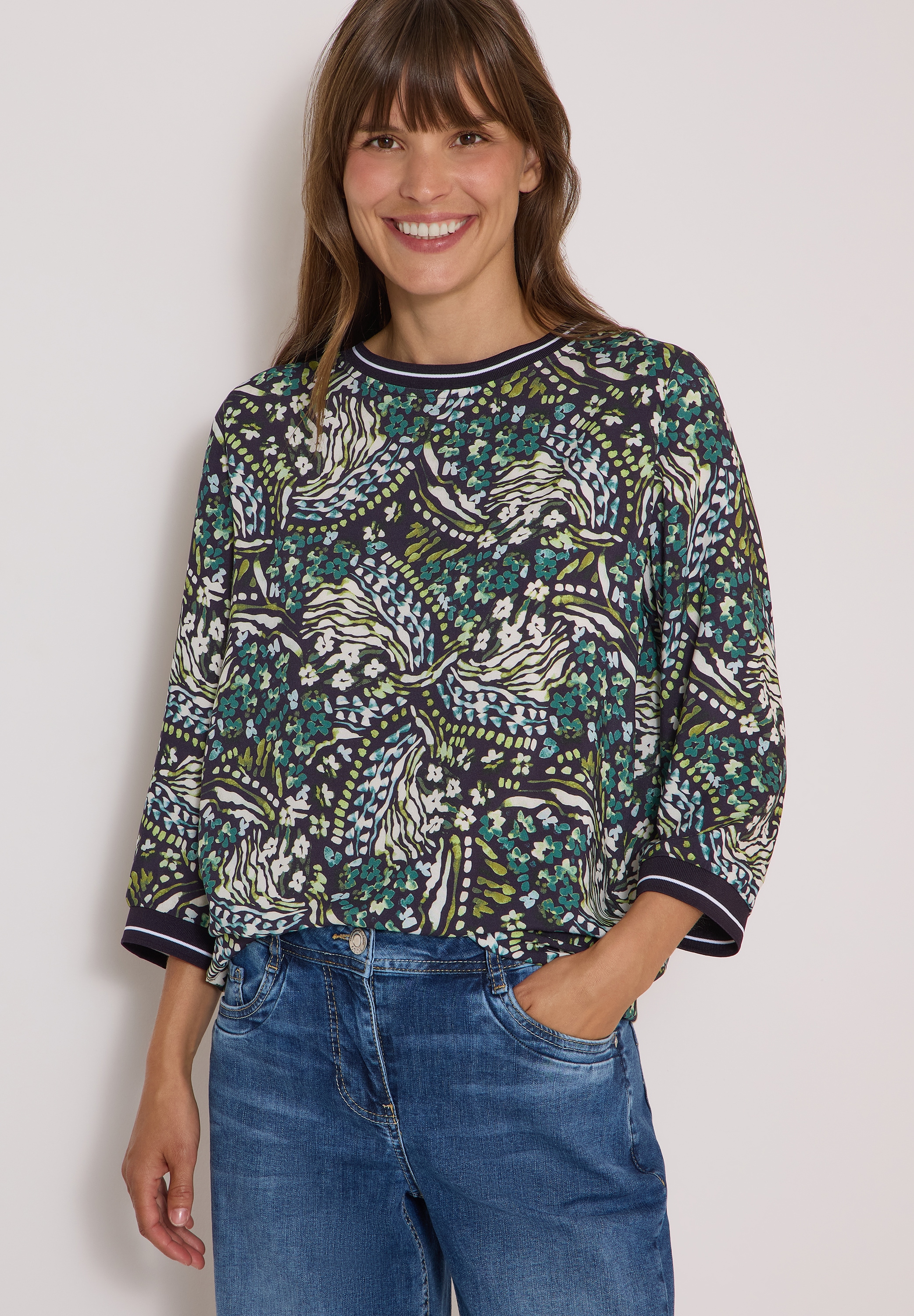 Cecil Shirtbluse aus softer Viskose