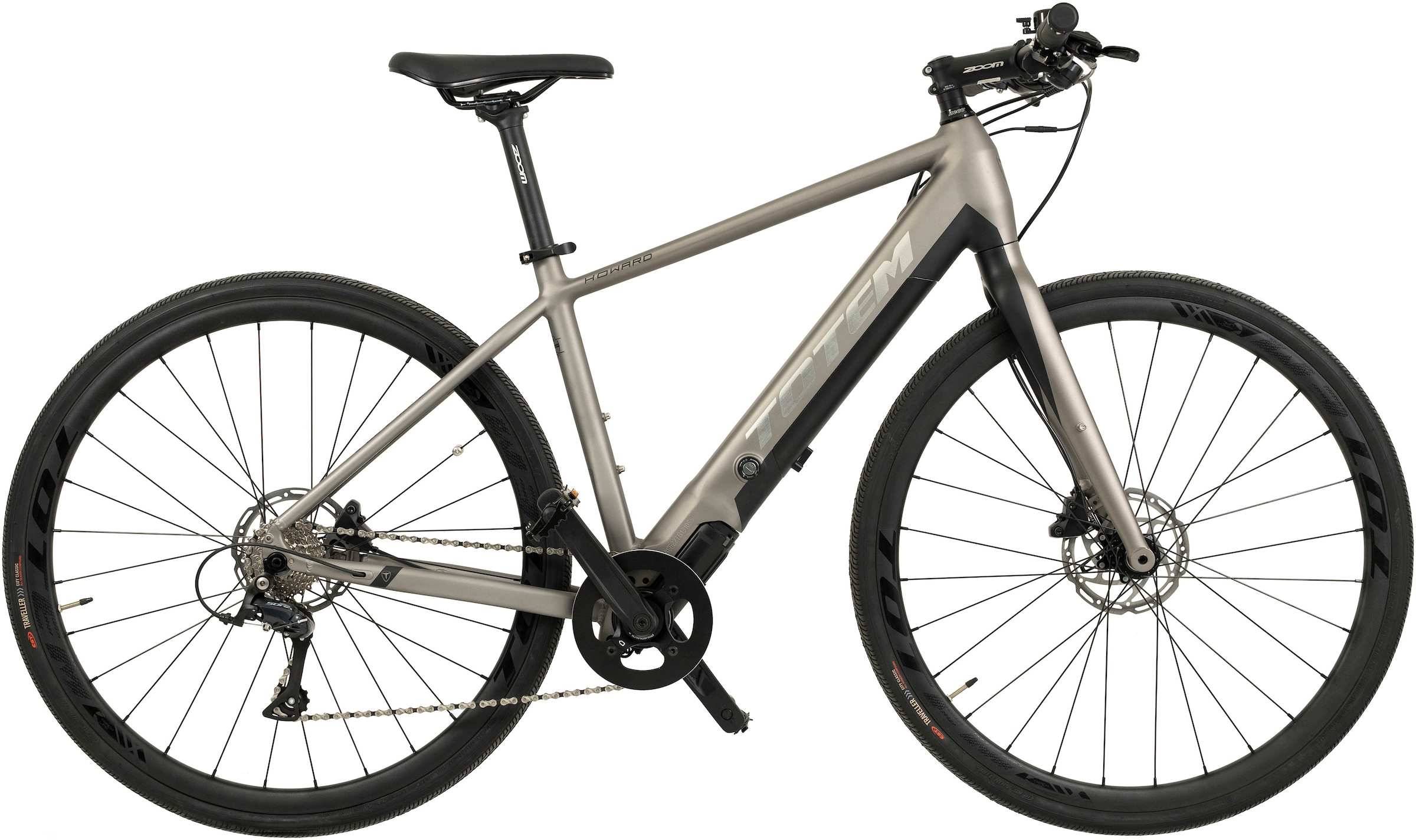 E-Bike »HWD«, 9 Gang, Shimano, Sora, Mittelmotor 250 W, Pedelec, Elektrofahrrad für...