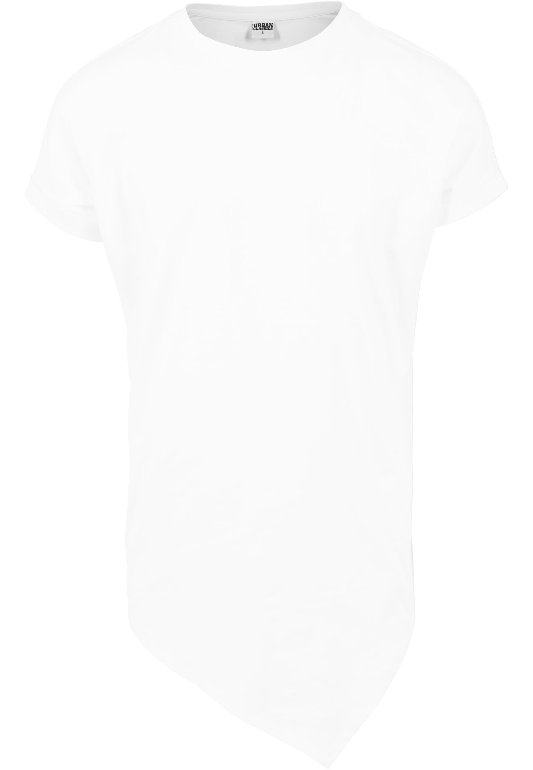 URBAN CLASSICS Langarmshirt "Urban Classics Herren Asymetric Long Tee"