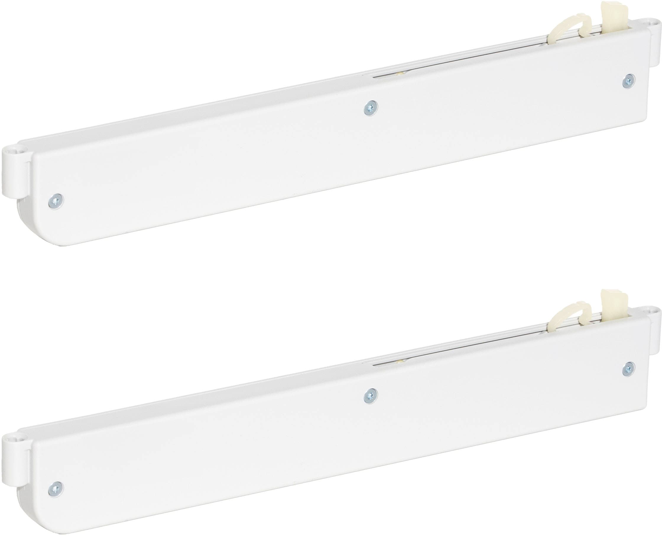 rauch Schwebetürselbsteinzug "Soft-Close Zubehör Syncron-Schrank Türdämpfer" 2er-Set für 2-4-türige Rauch-Schwebetürenschränke Außentürendämpfer