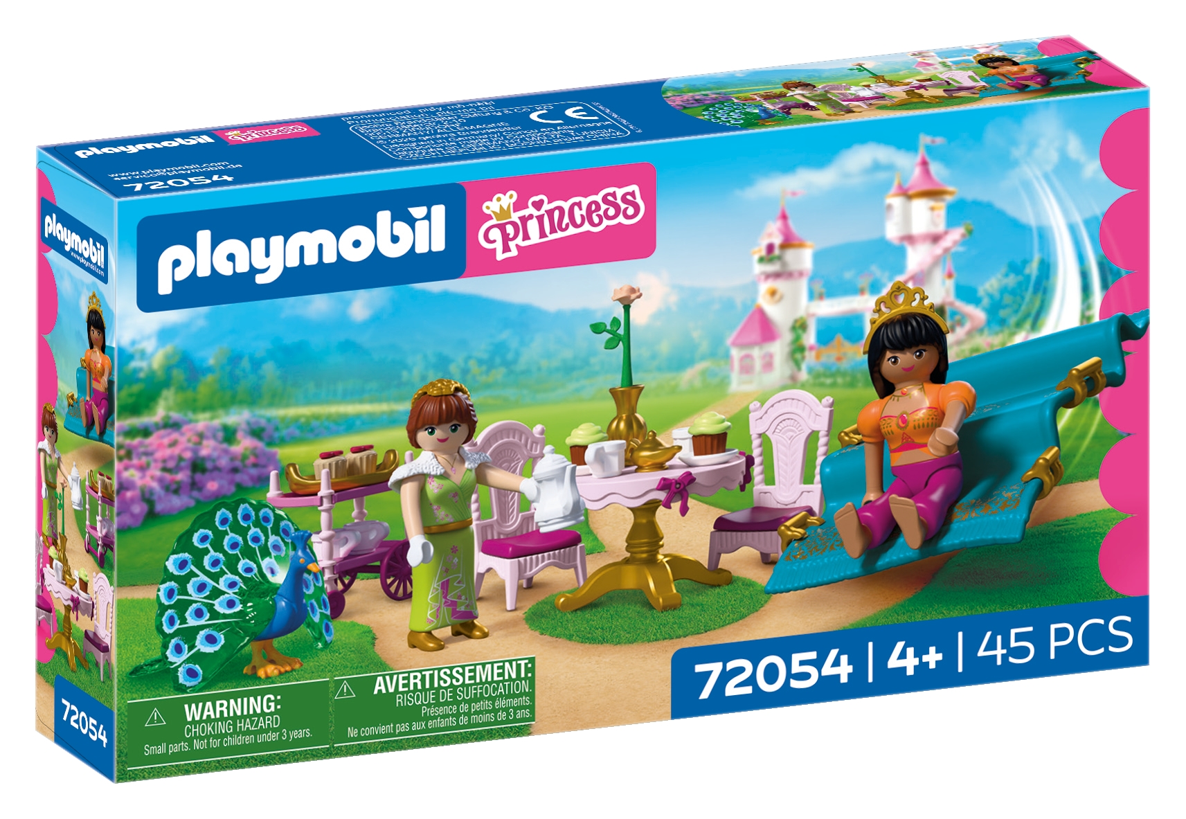 Playmobil® Konstruktions-Spielset »Besuch aus der Ferne (72054), Princess« Made in Europe