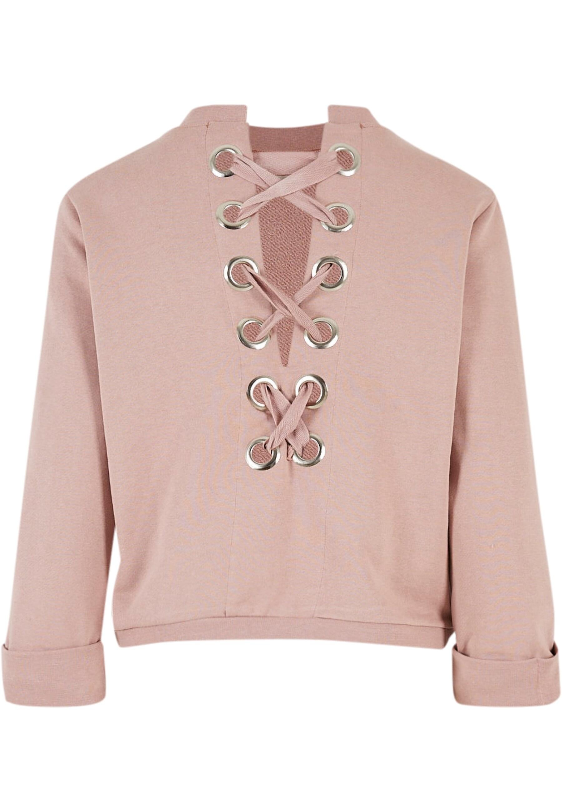 DEF Rundhalspullover »DEF Herren Lace-up Sweatshirt«, (1 tlg.)