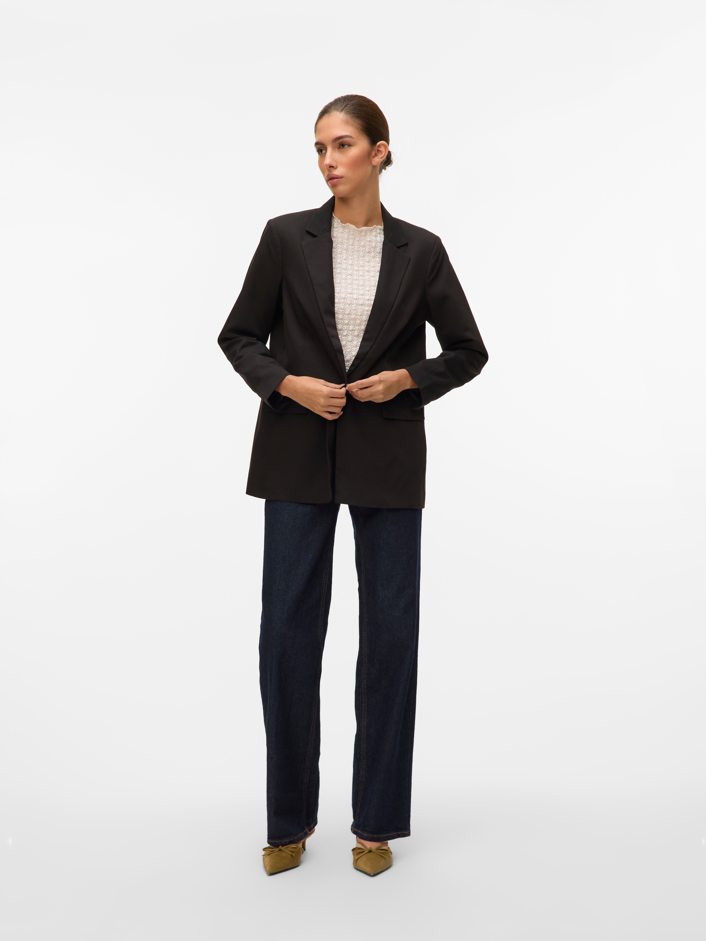 Vero Moda Blusenblazer »VMNILA LS SLIM BLAZER NOOS«
