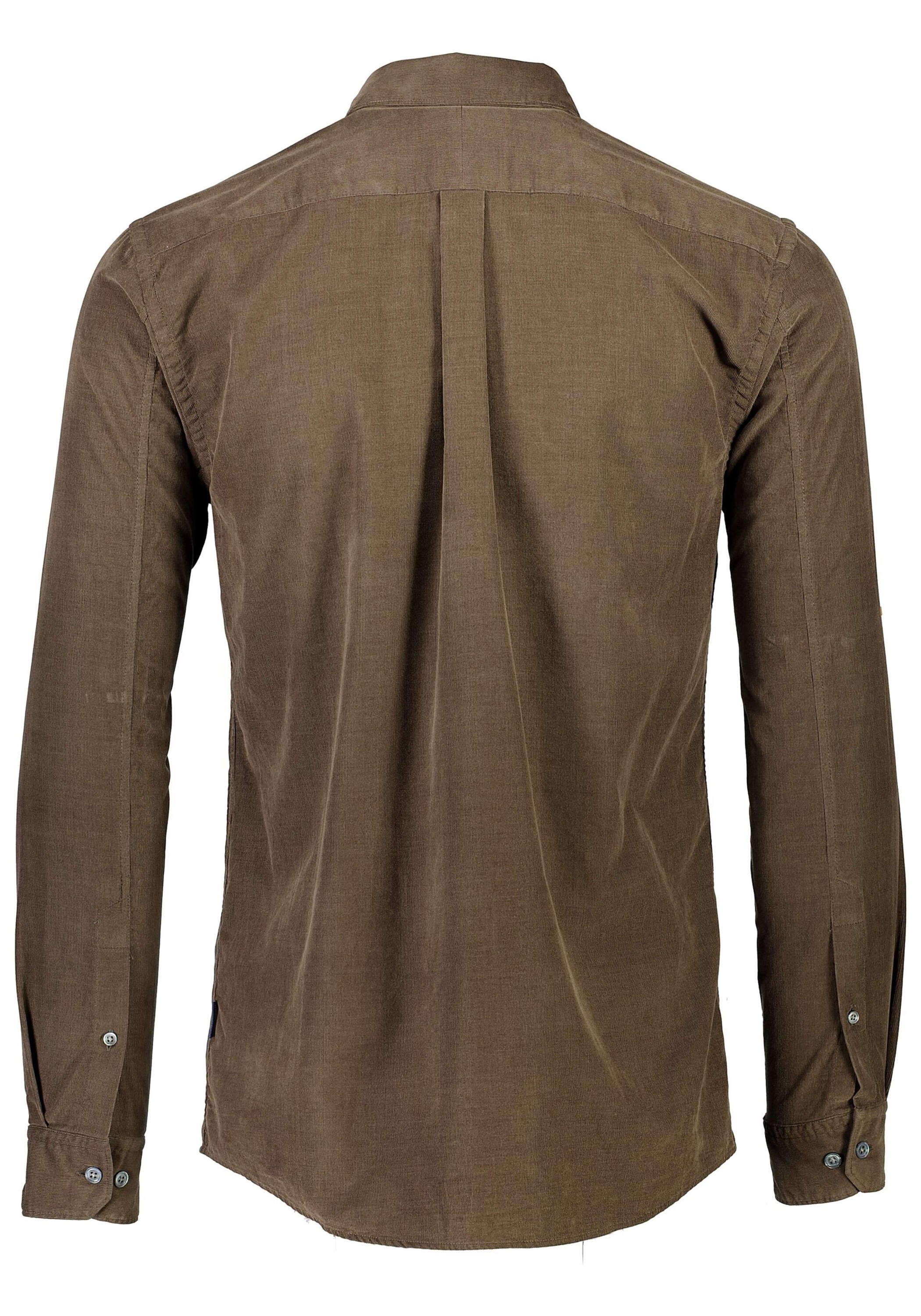 LINDBERGH Langarmhemd »Cordhemd (Langarm) Relaxed Fit«