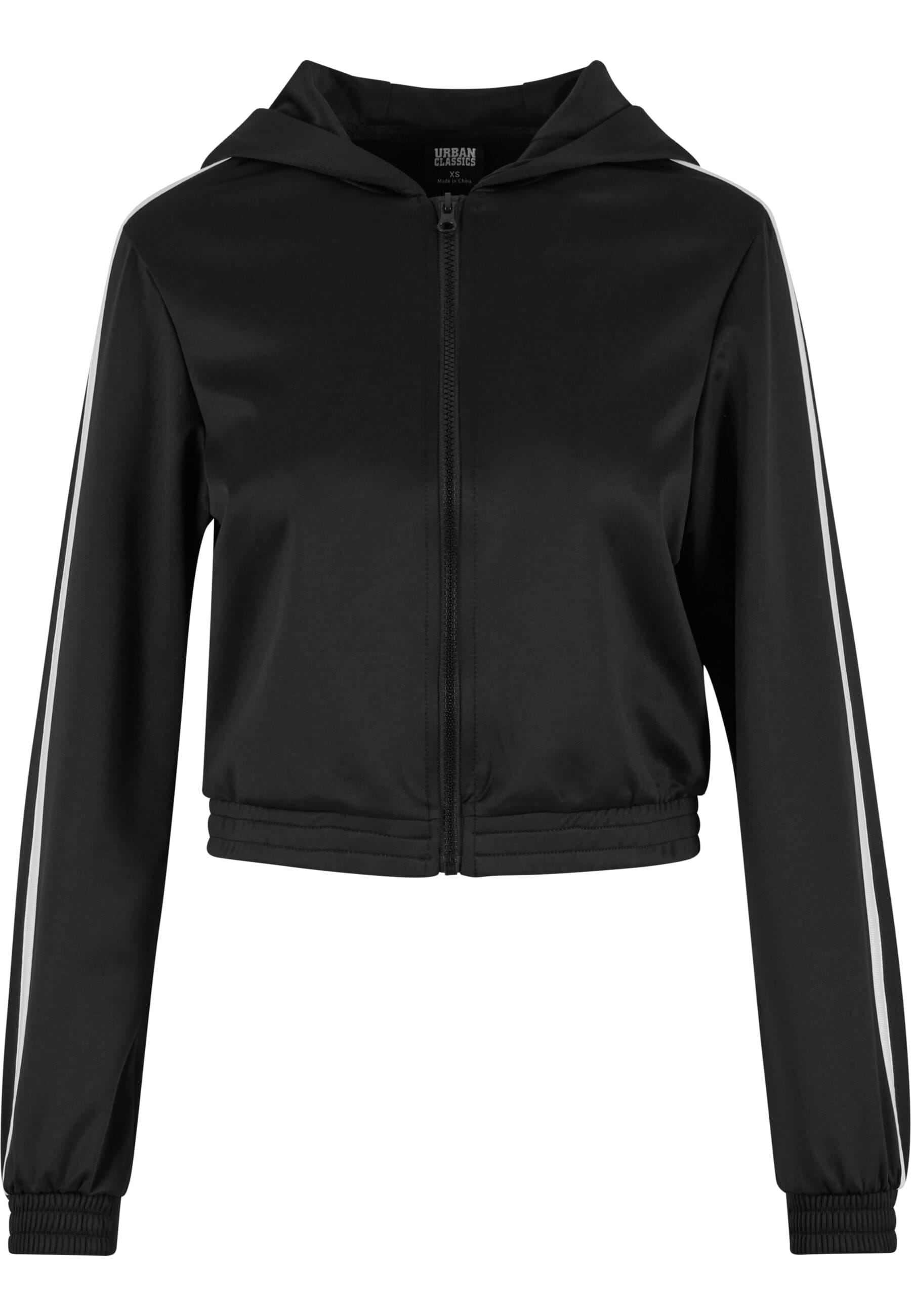 URBAN CLASSICS Trainingsjacke "Urban Classics Ladies Cropped Track Jacket" günstig online kaufen