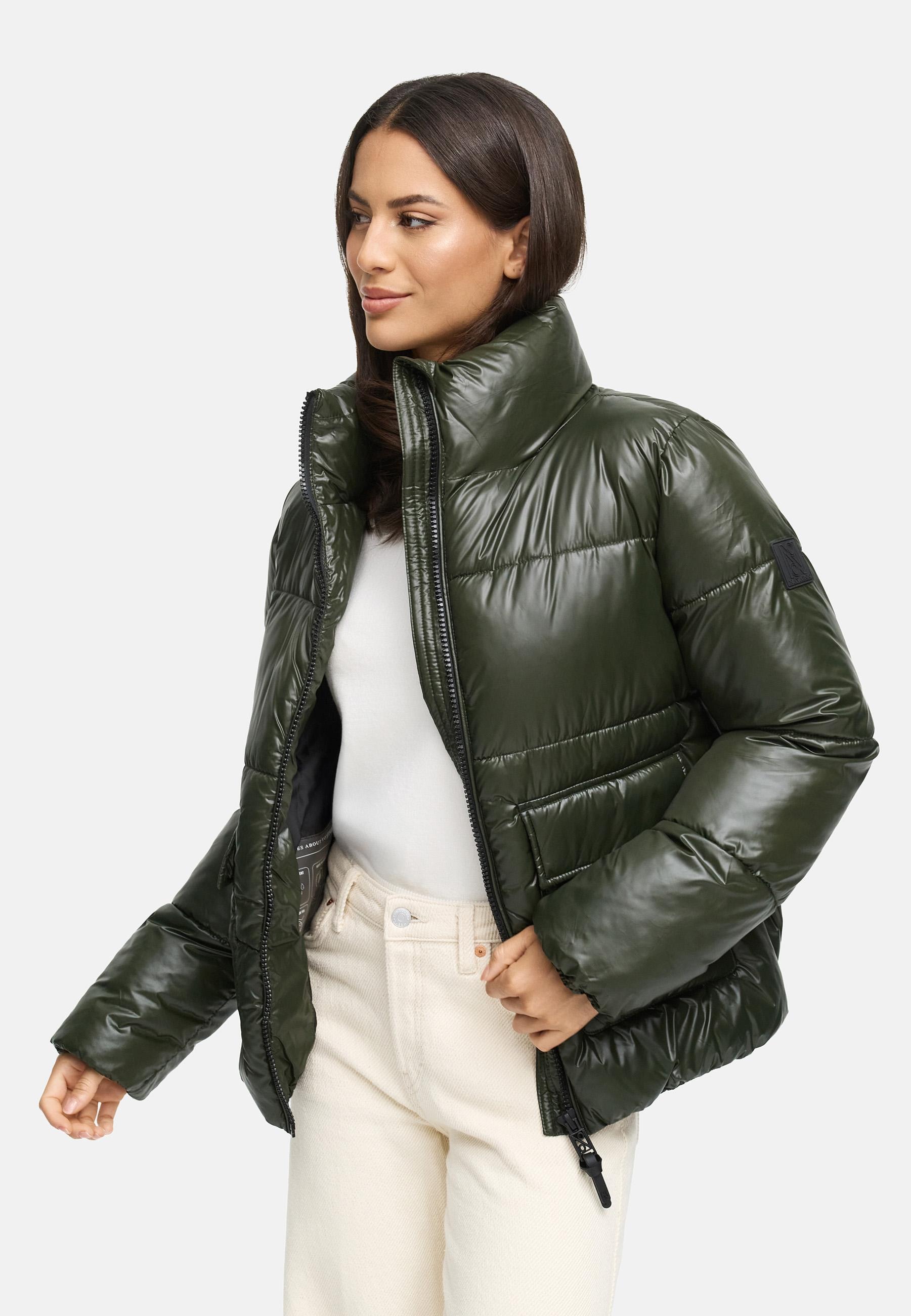 Navahoo Kurzjacke »Eispracht 14«, ohne Kapuze, Kurze gesteppte Damen Winterjacke