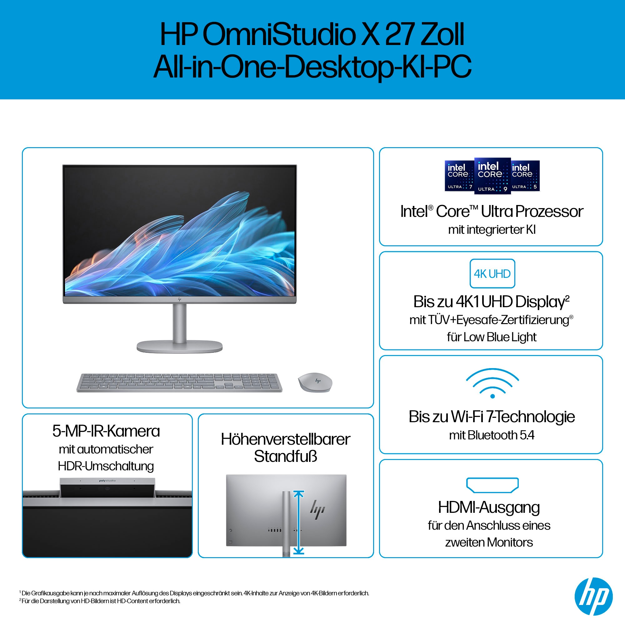 HP All-in-One PC »OmniStudio X 27-cs0077ng«