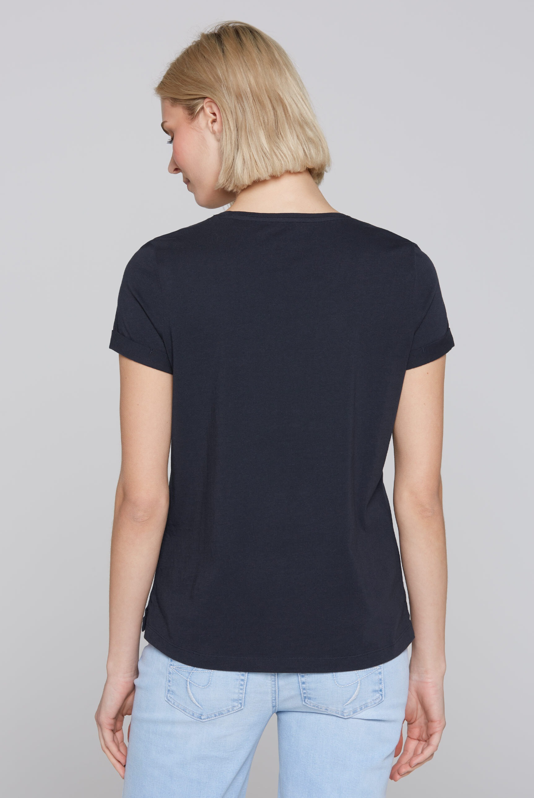 SOCCX V-Shirt, mit Seitenschlitze