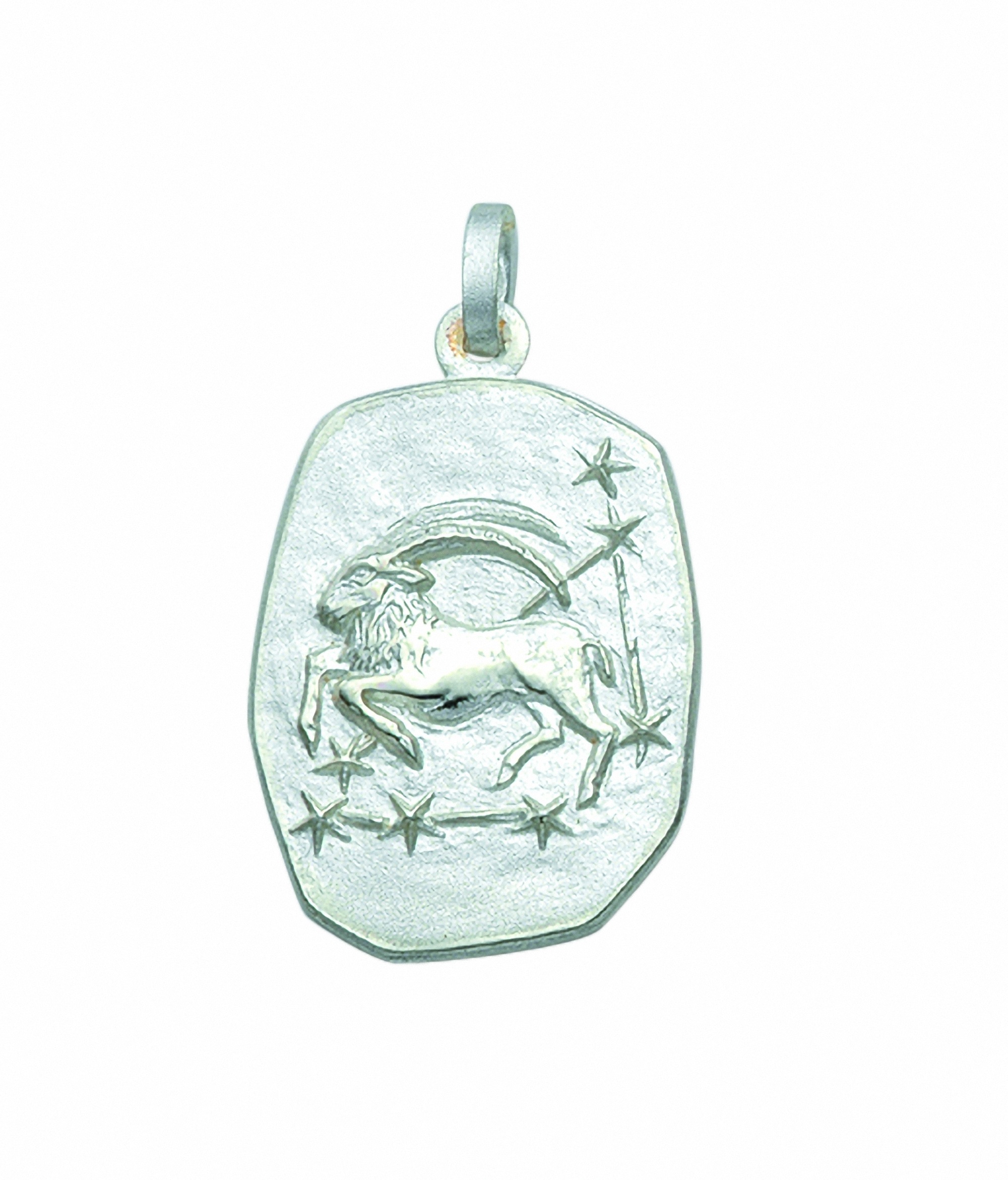 ADELIA ́S Damen Kettenanhänger "Damen & Herren 925 Silber Sternzeichen Anhänger Steinbock", Damen, Steinbock, Silber 925 (Sterlingsilber), silber,