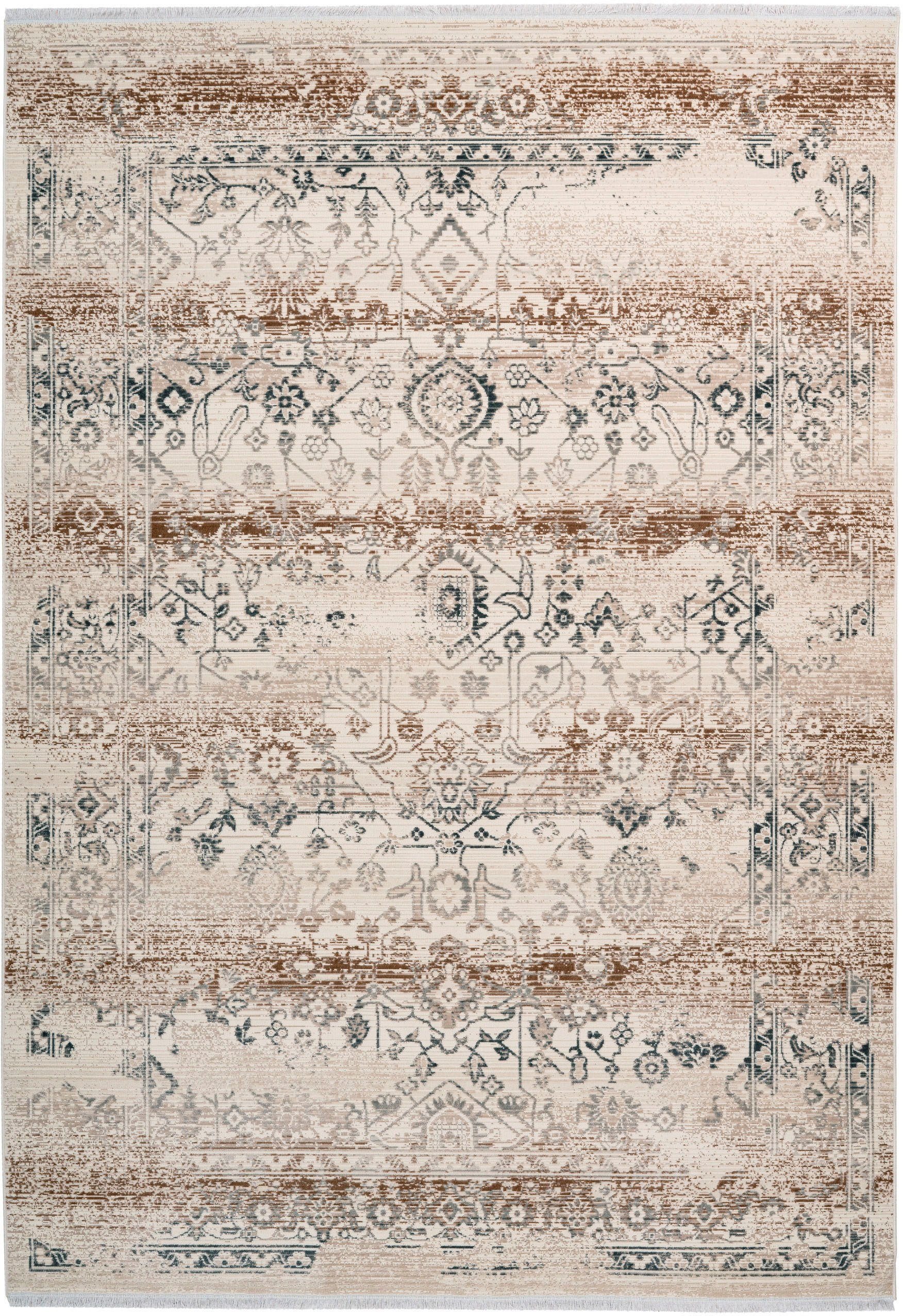 calo-deluxe Teppich "Valessa-606" rechteckig 5 mm Höhe Wohnzimmer günstig online kaufen