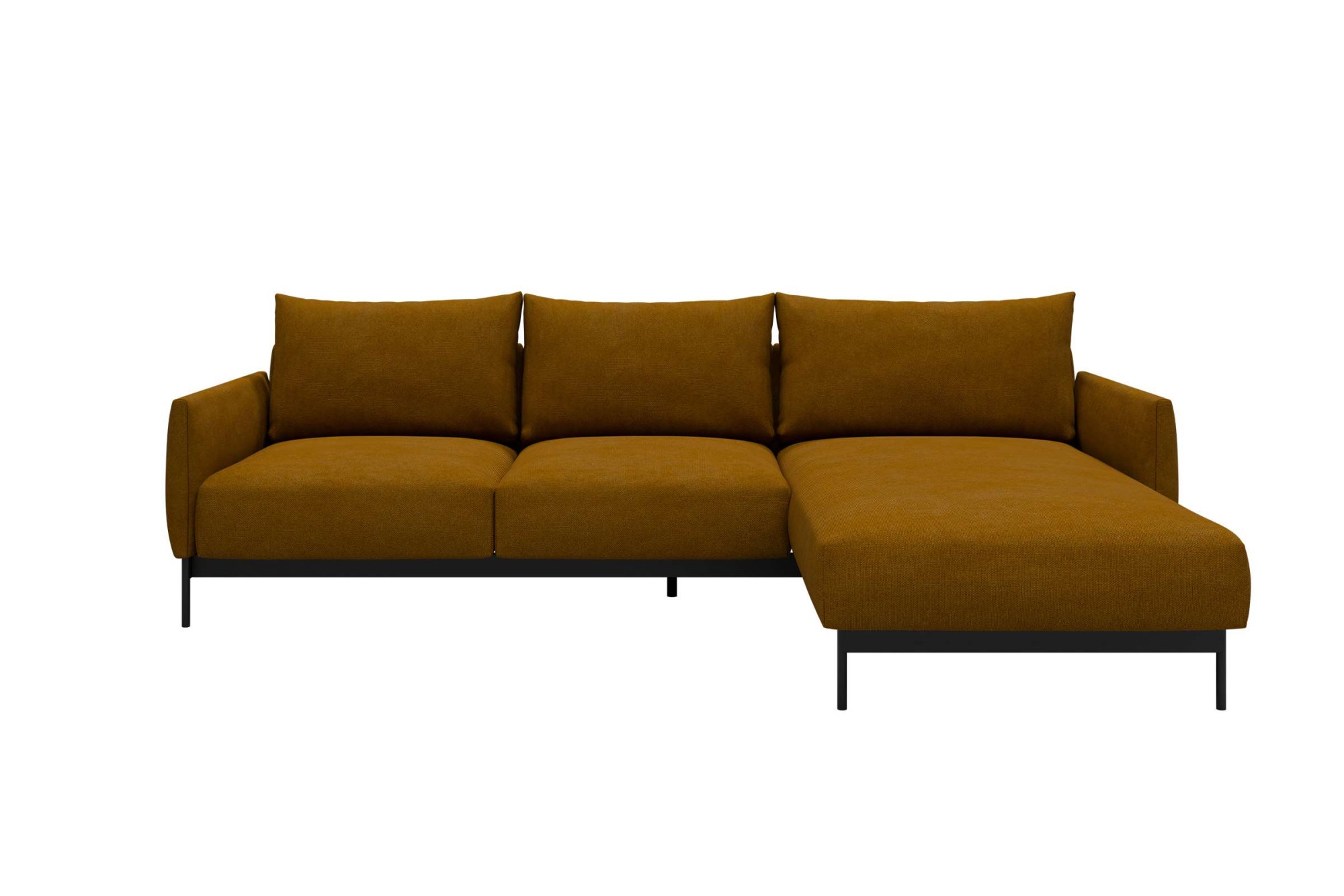 Tenksom Ecksofa »Tokey, Polsterecke, Couch, Recamiere links und rechts montierbar«, Bezüge wechselbar, hoher und gemütlicher Sitzkomfort, L-Form