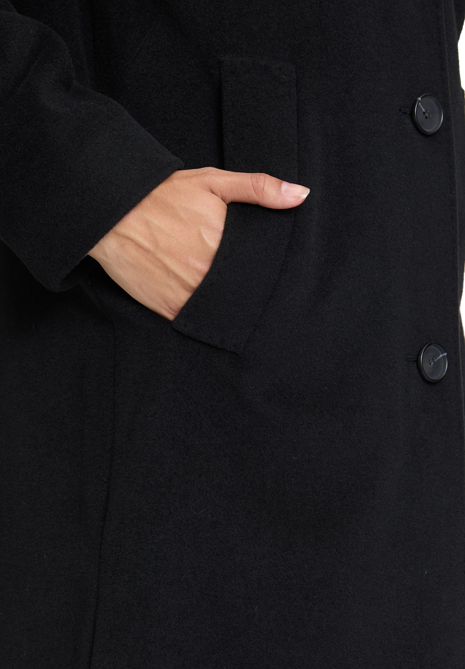 Betty Barclay Wolljacke »Betty Barclay Damen Wollmantel mit Kragen«