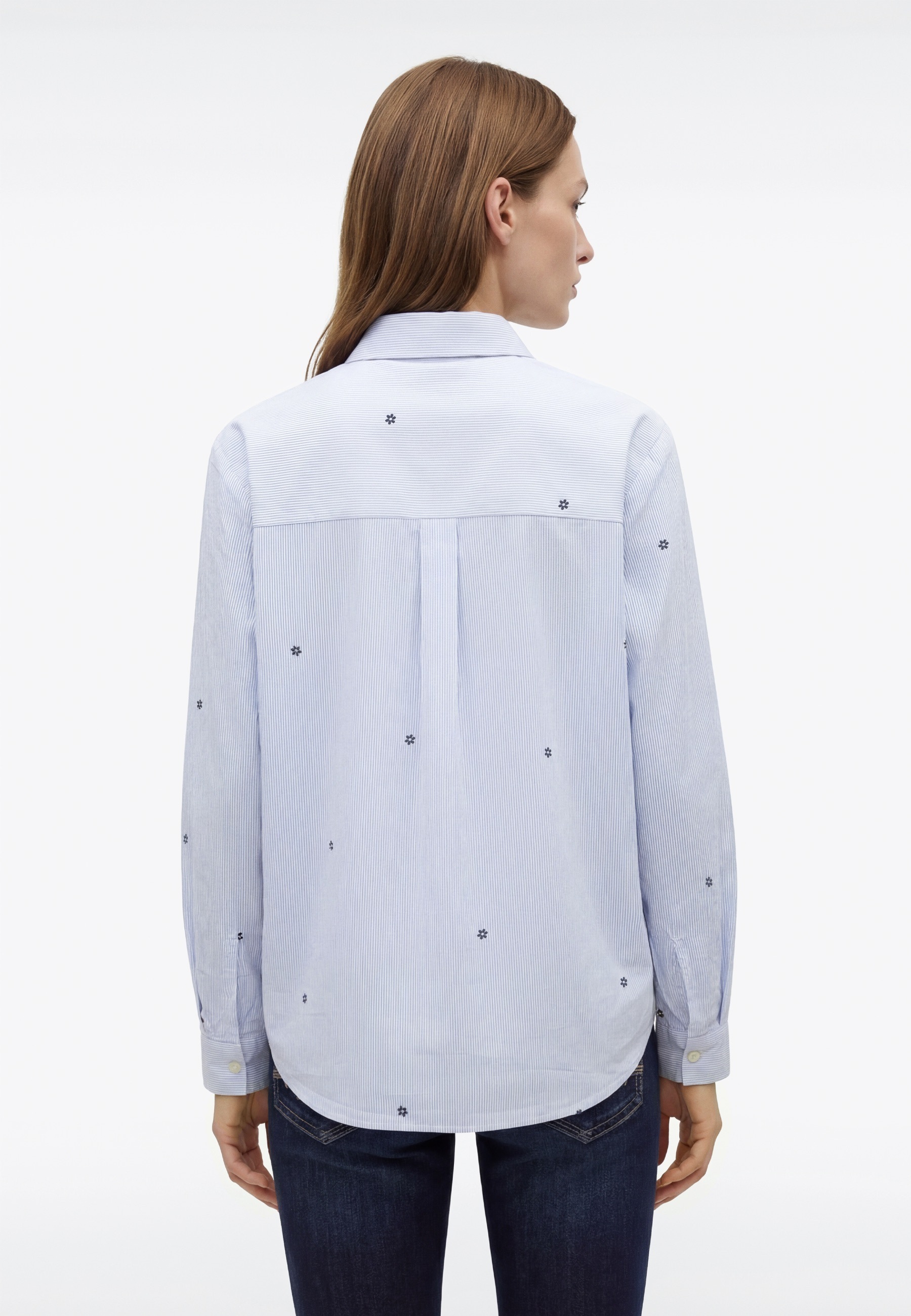 Mavi Langarmbluse »LONG SLEEVE WOVEN SHIRT« Bluse Langarm