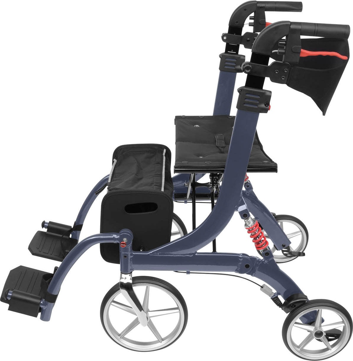 Thumbnail - bescomedical Rollator "Spring Small Vario" Größe S (Sitzhöhe 52cm), inkl. Beinstützen