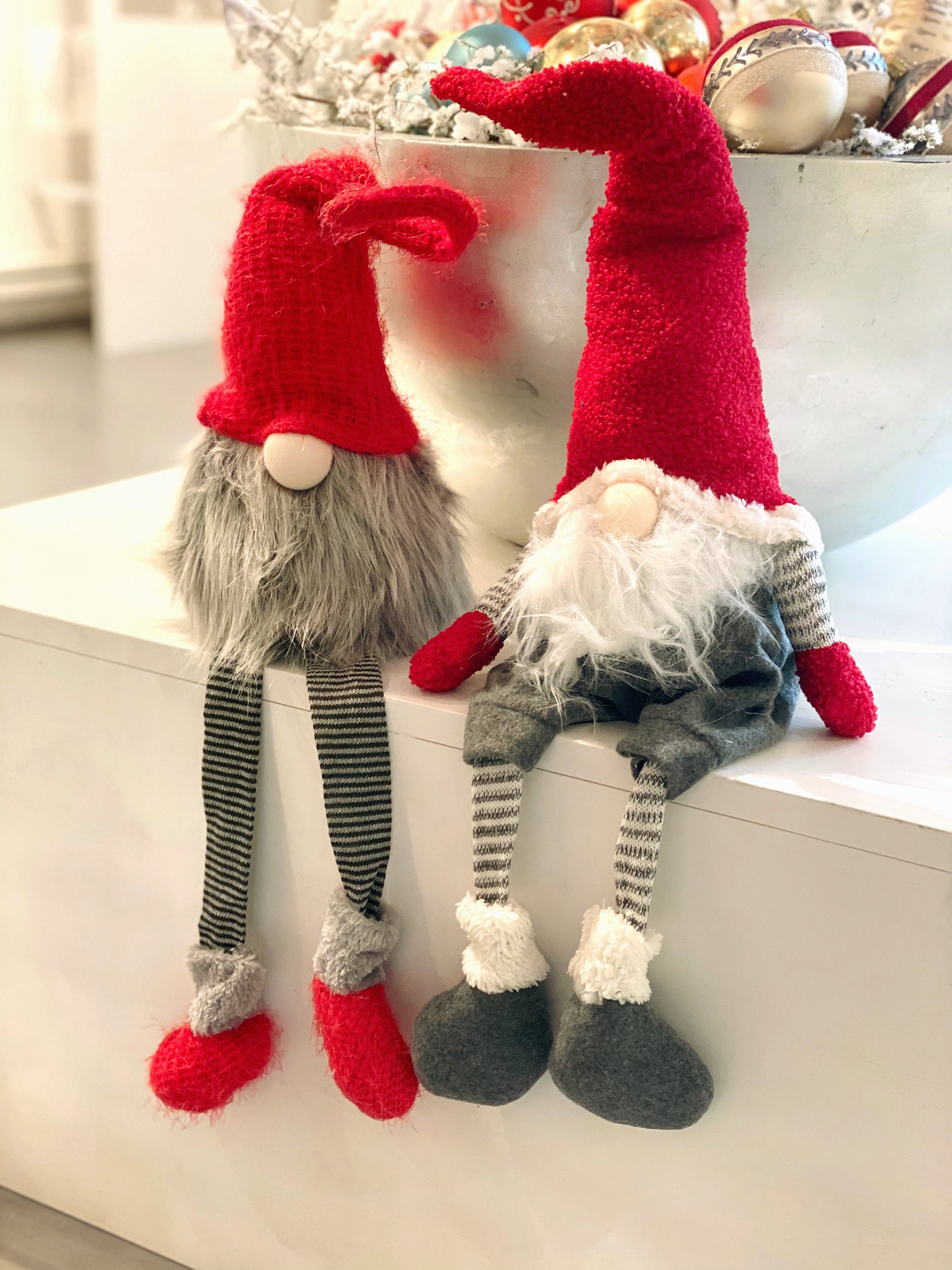 my home Weihnachtsfigur »Elfen Paar, sitzend BAUR kaufen Weihnachtsdeko«, Wichtel 