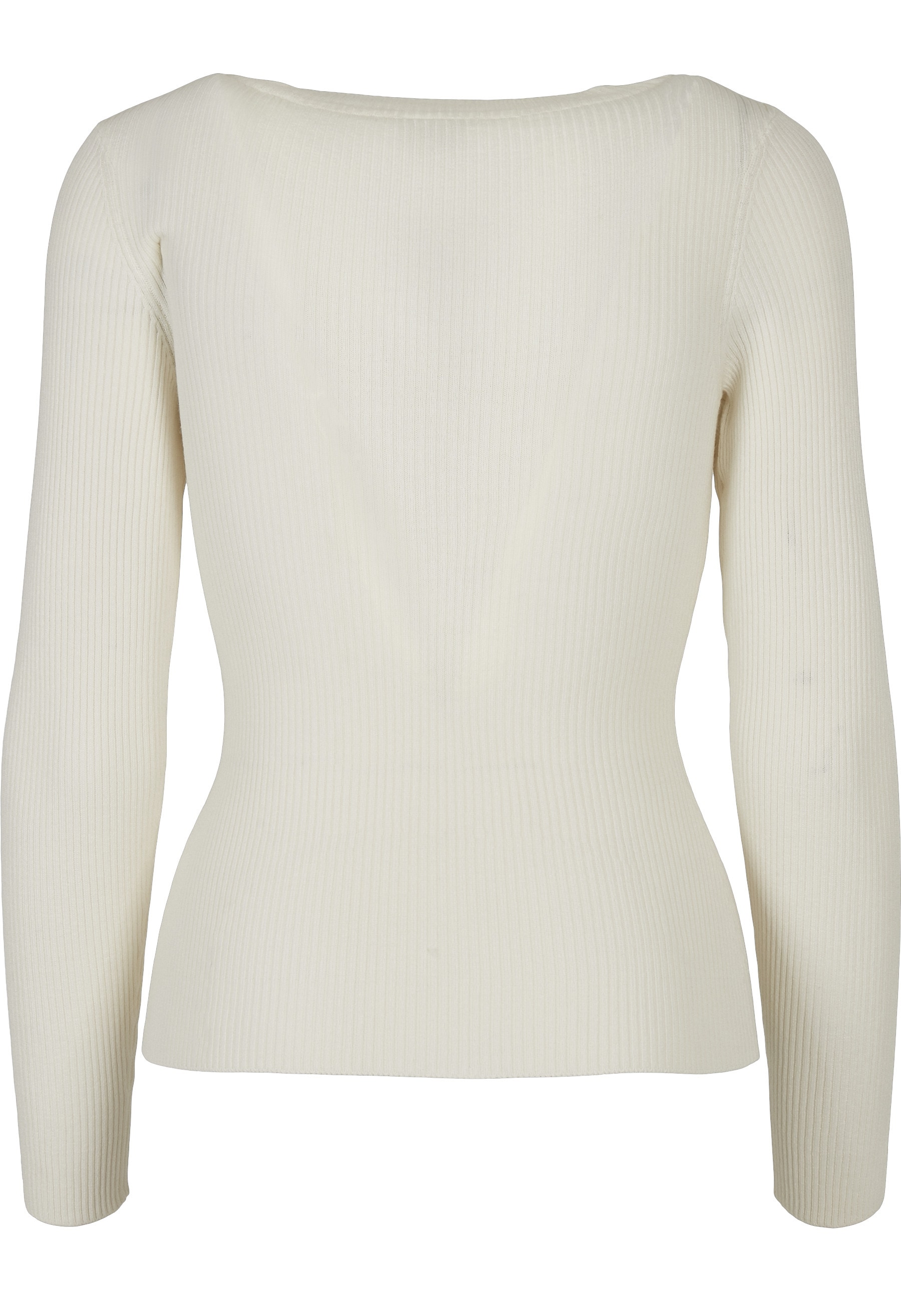 URBAN CLASSICS Sweatshirt »Urban Classics Damen Ladies Wide Neckline Sweater«, 1 Stk.
