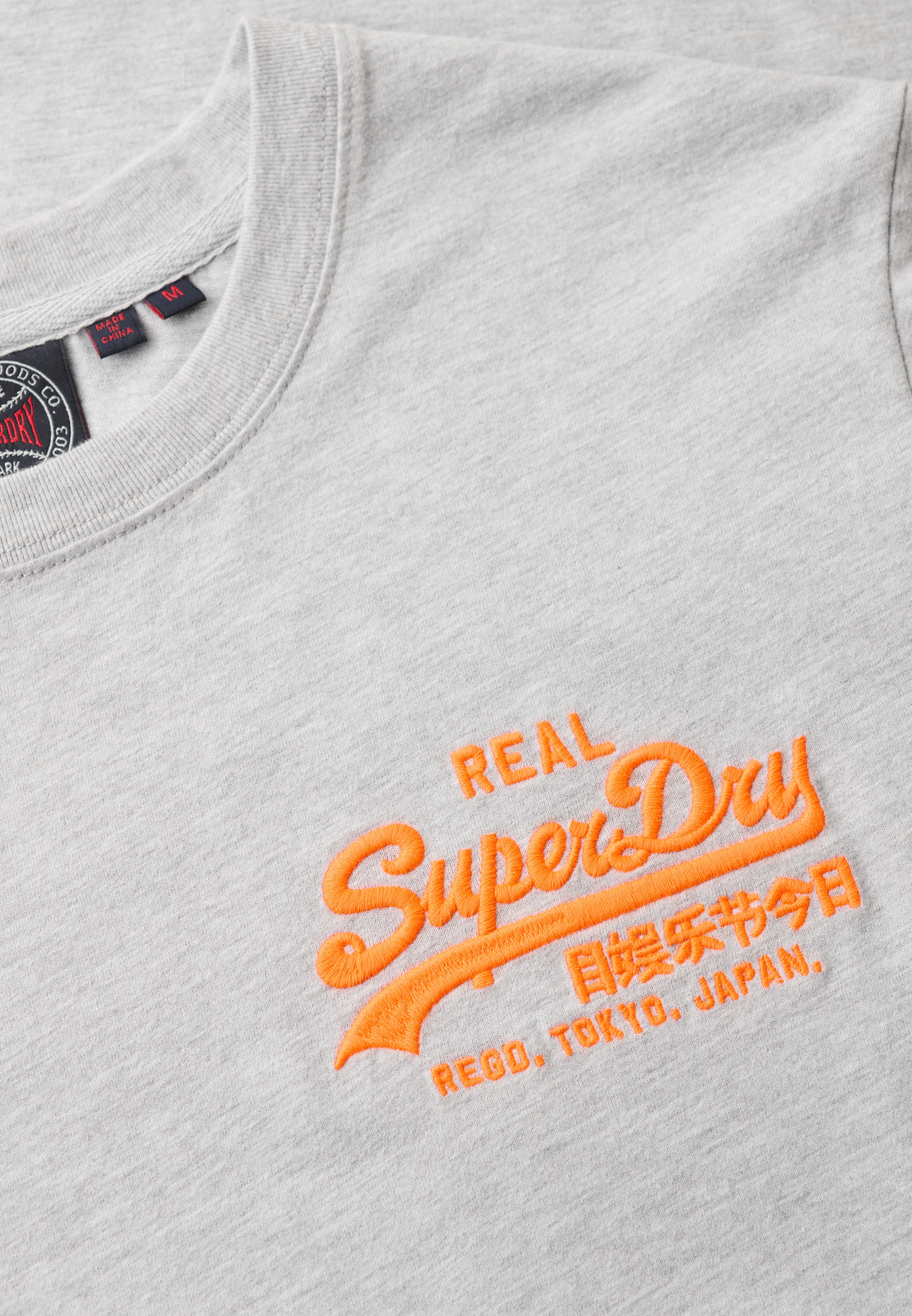 Superdry Rundhalsshirt »VL EMBROIDERED RELAXED TEE«
