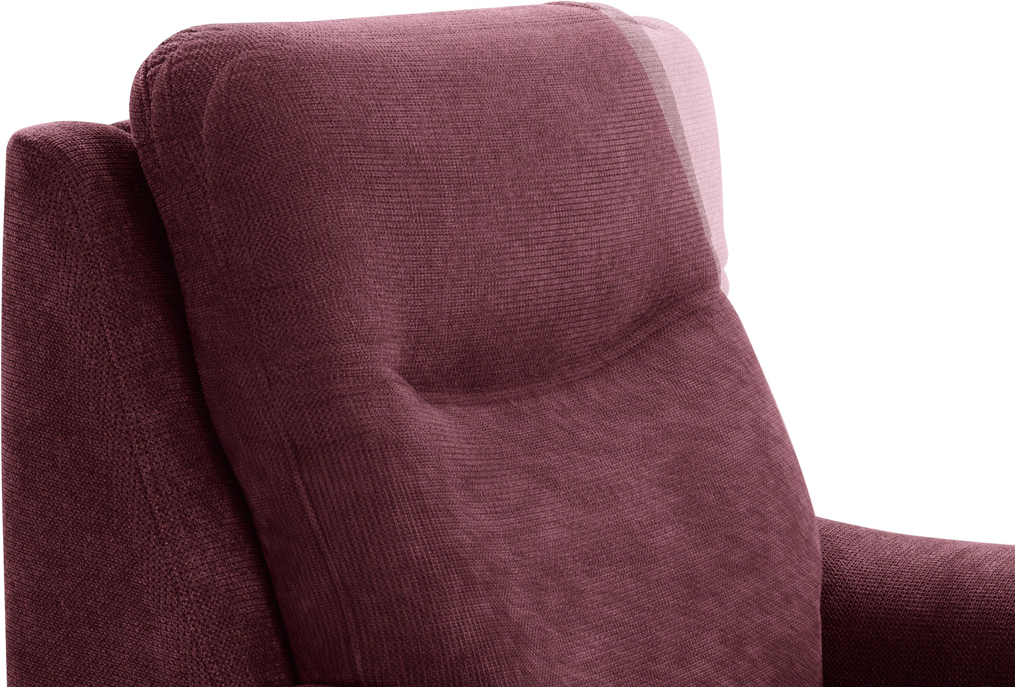 Thumbnail - sit&more Sessel "Boccaccio" inklusive Federkern und Kopfteilverstellung