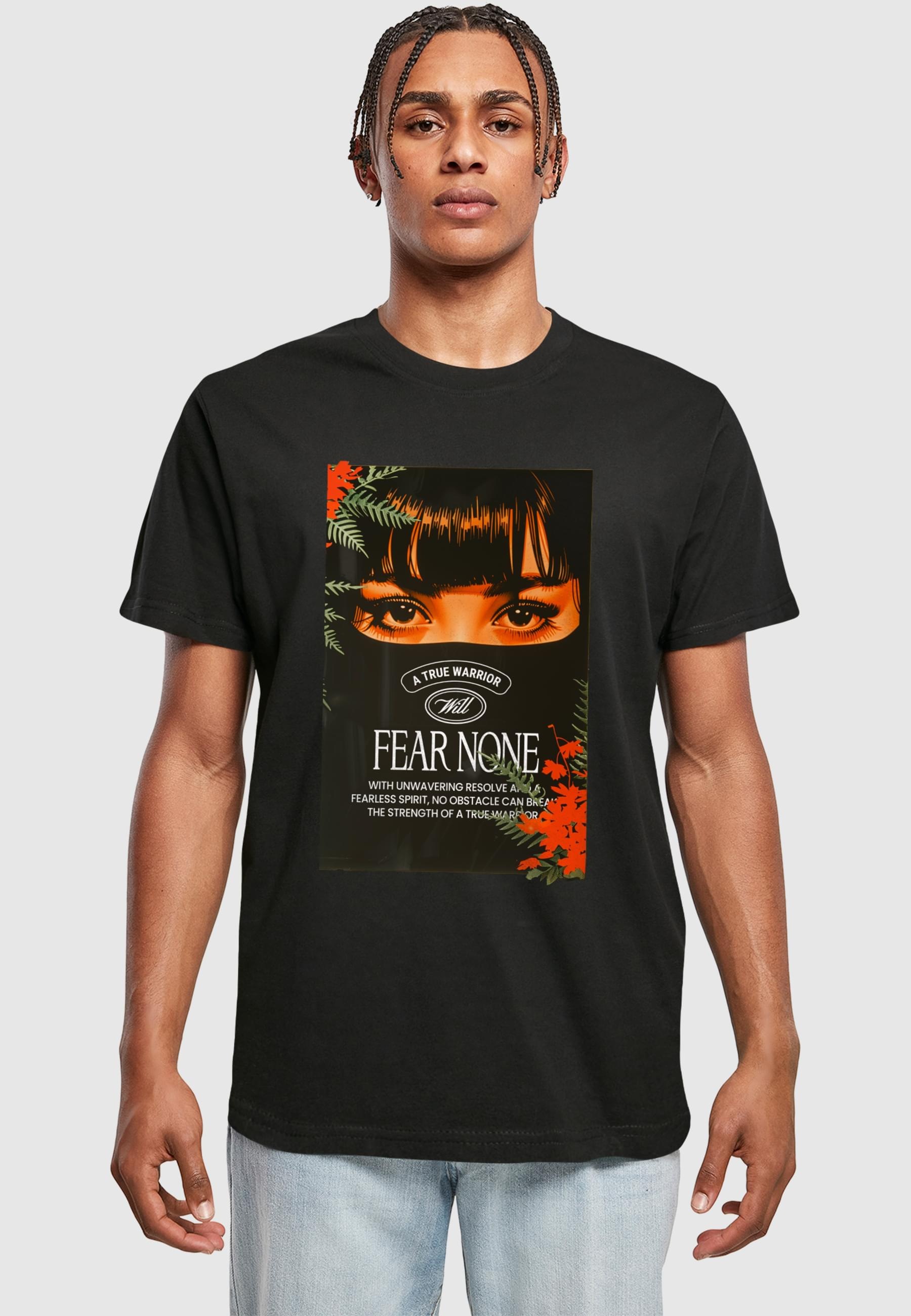 MisterTee T-Shirt »MisterTee Fear None Tee«, (1 tlg.)