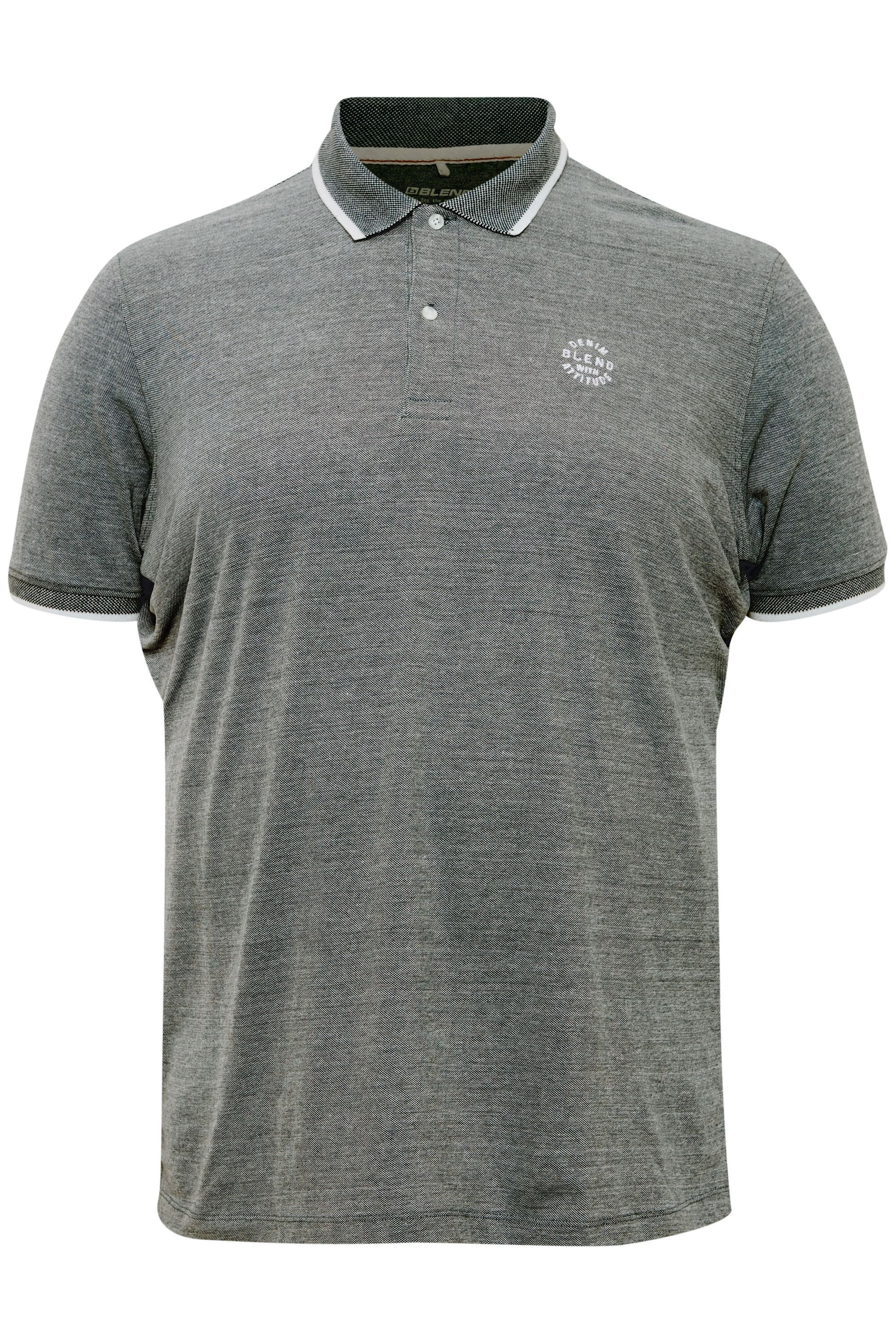 Blend Poloshirt "BHNate Big & Tall" Klassisches Polo-Shirt in großen Größen günstig online kaufen