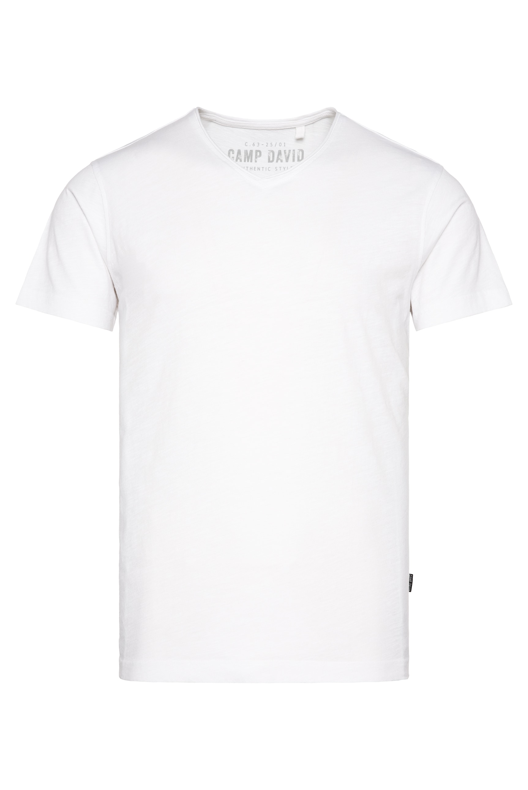 CAMP DAVID V-Shirt, aus Baumwolle
