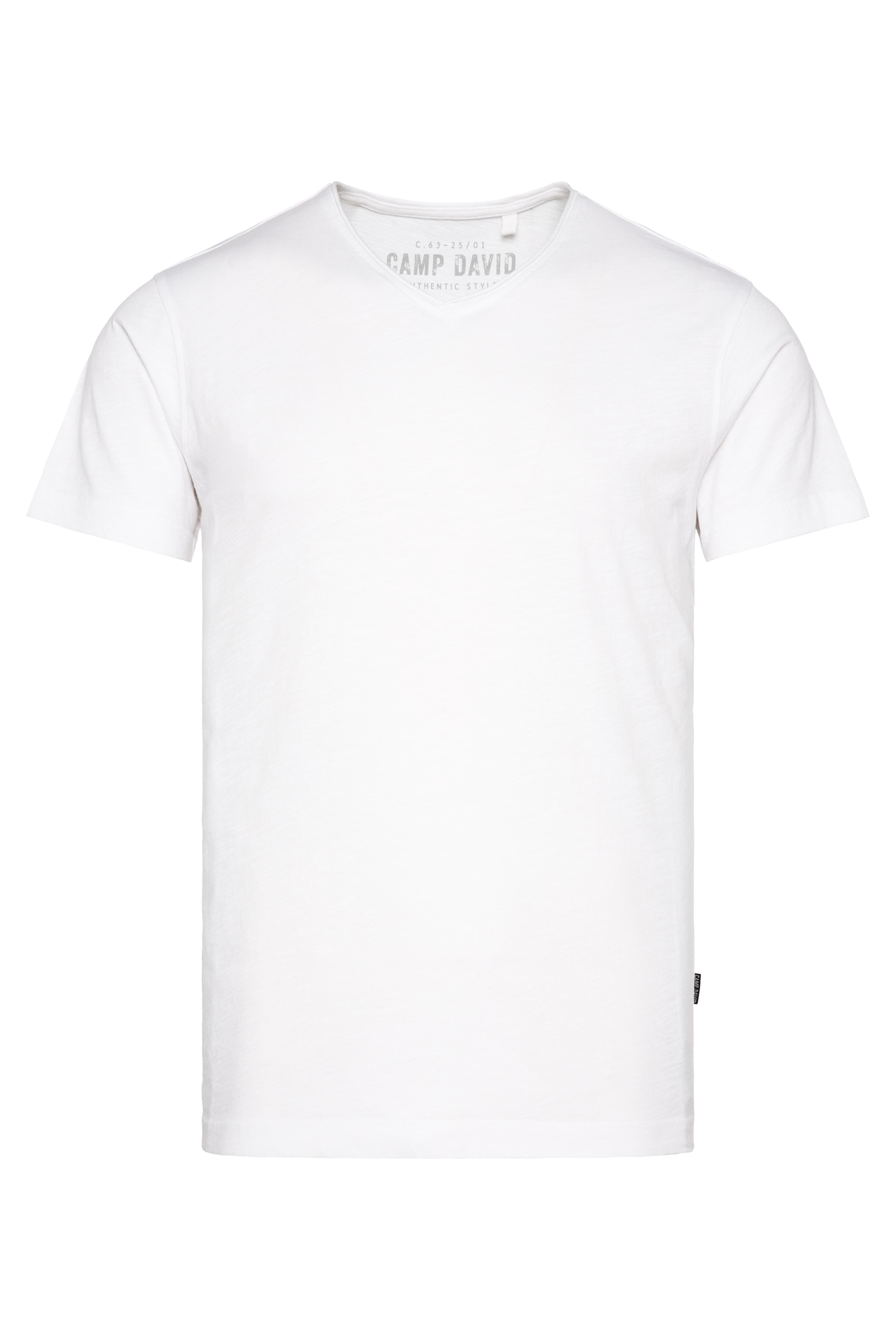 CAMP DAVID V-Shirt, aus Baumwolle