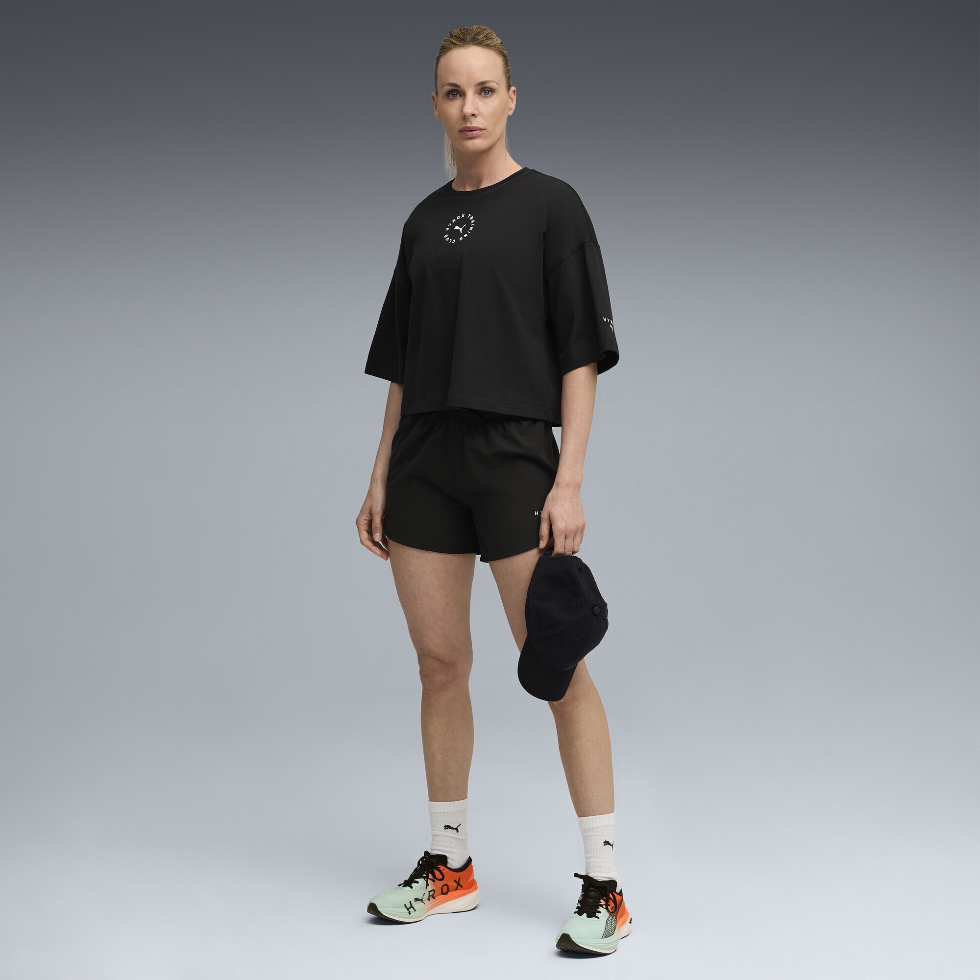 PUMA Trainingsshirt »PUMA x HYROX Cropped Lifestyle T-Shirt Damen«