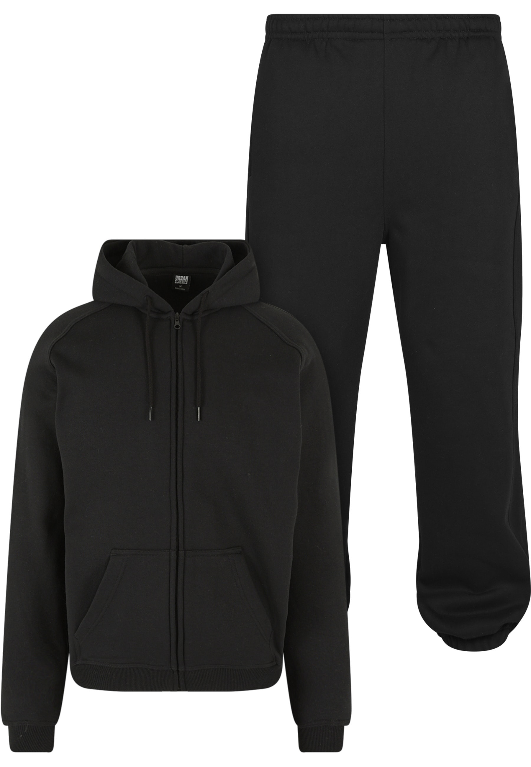 URBAN CLASSICS Trainingsanzug »Urban Classics Herren Blank Suit« 2 Stk.