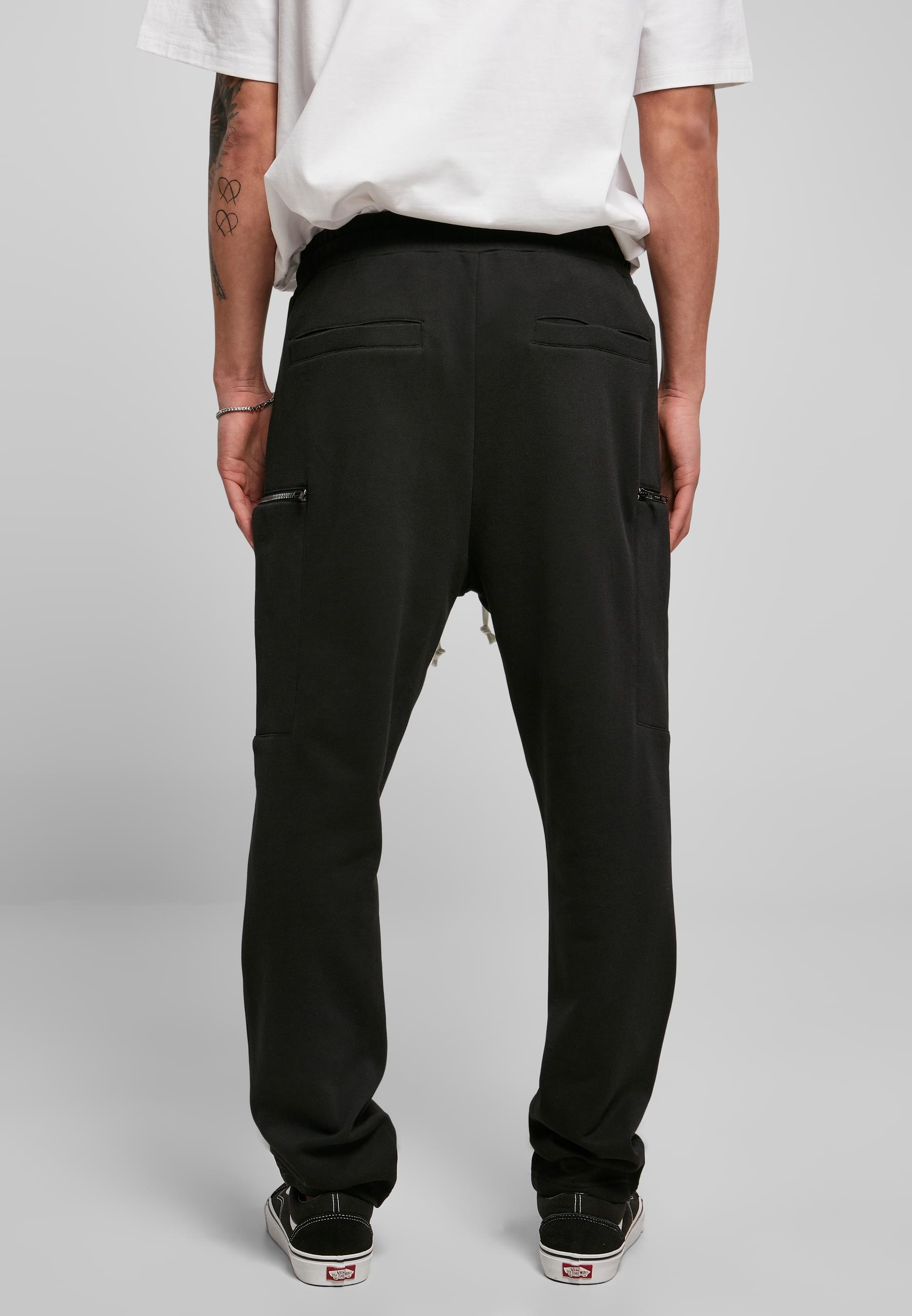 URBAN CLASSICS Jogginghose »Urban Classics Herren Low Crotch Cargo Sweatpants«, (1 tlg.)