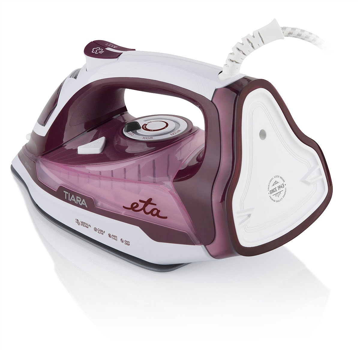 eta Dampfbügeleisen »Tiara II, ETA126990000«, 2400 W