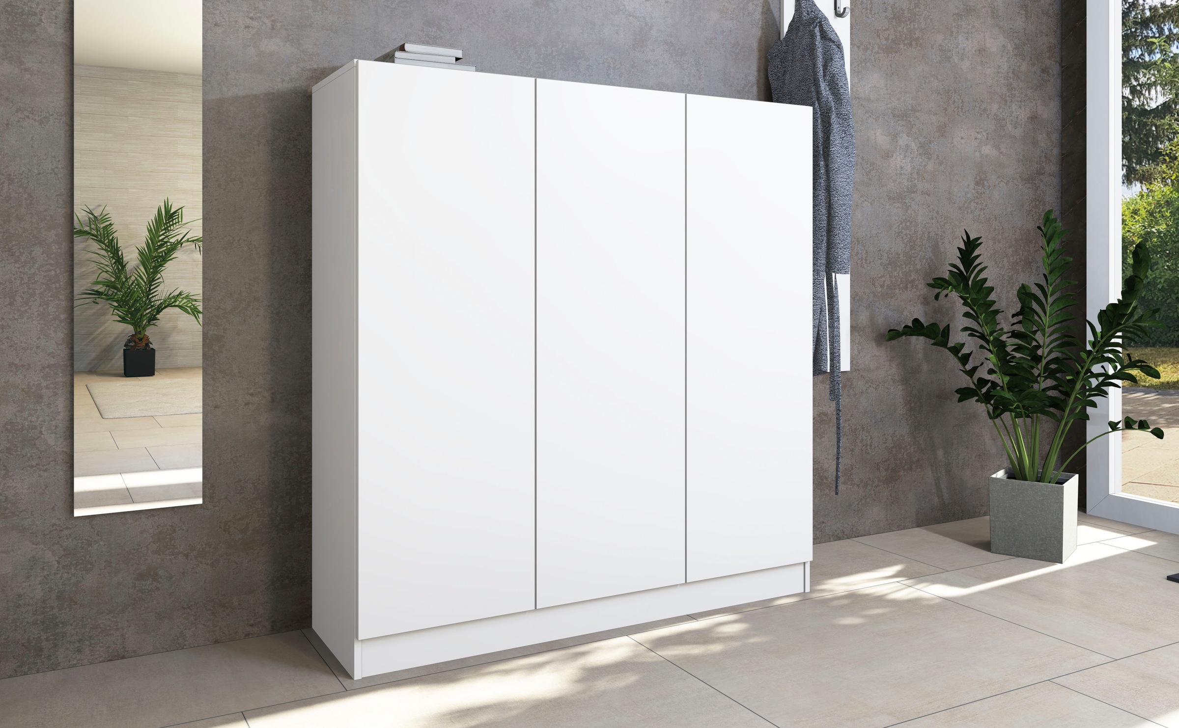 borchardt Möbel Schuhschrank "Vaasa3" Breite 114 cm günstig online kaufen