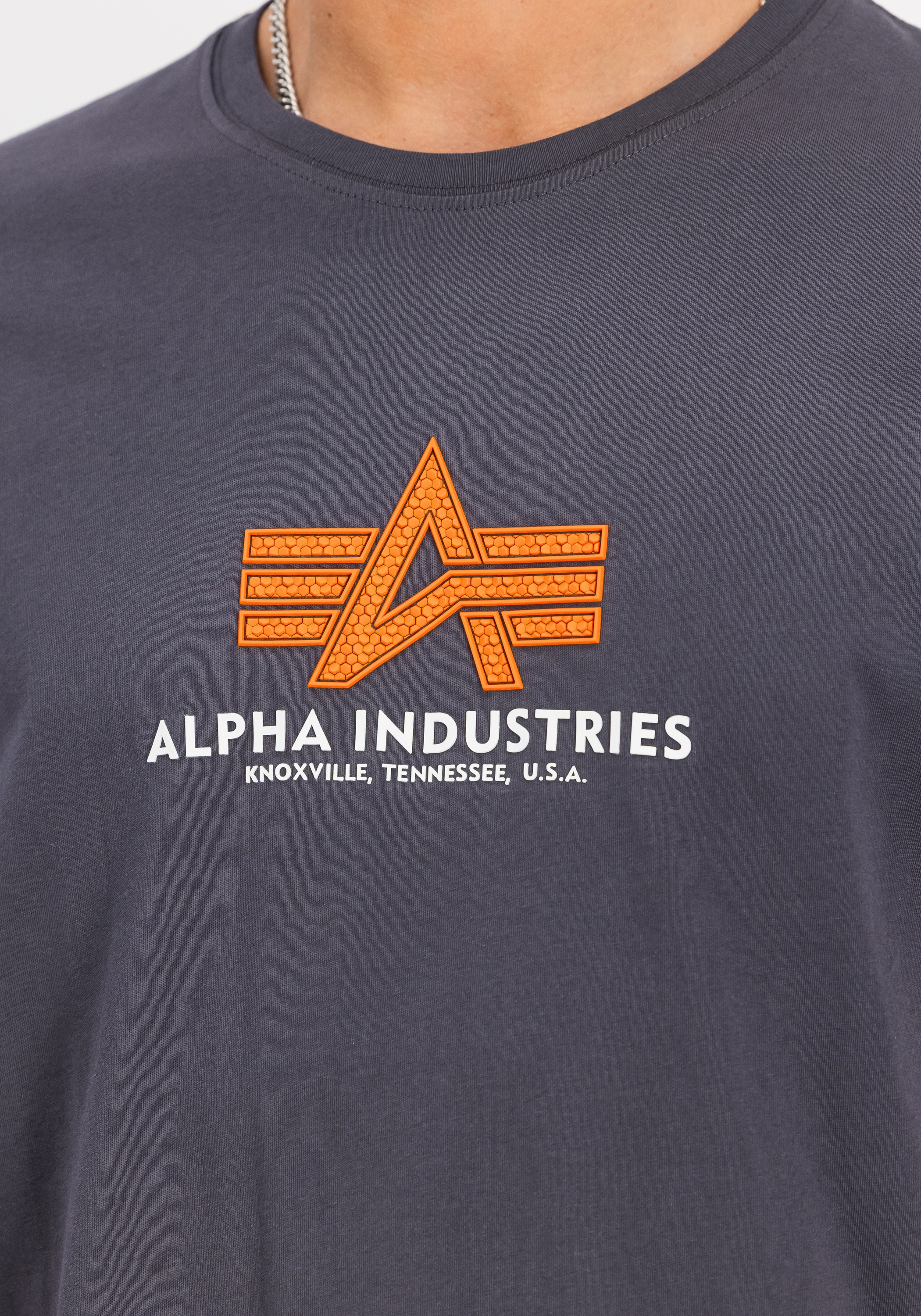 Alpha Industries T-Shirt »Basic T-Shirt BL Rubber«