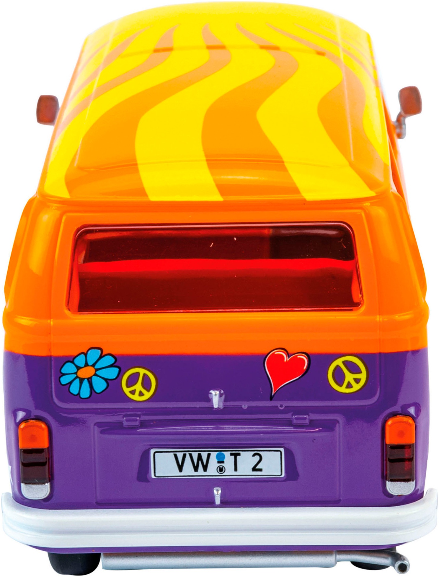 Carrera® Rennbahn-Auto »VW Bus T2b "Peace and Love"«, mit Lichteffekt
