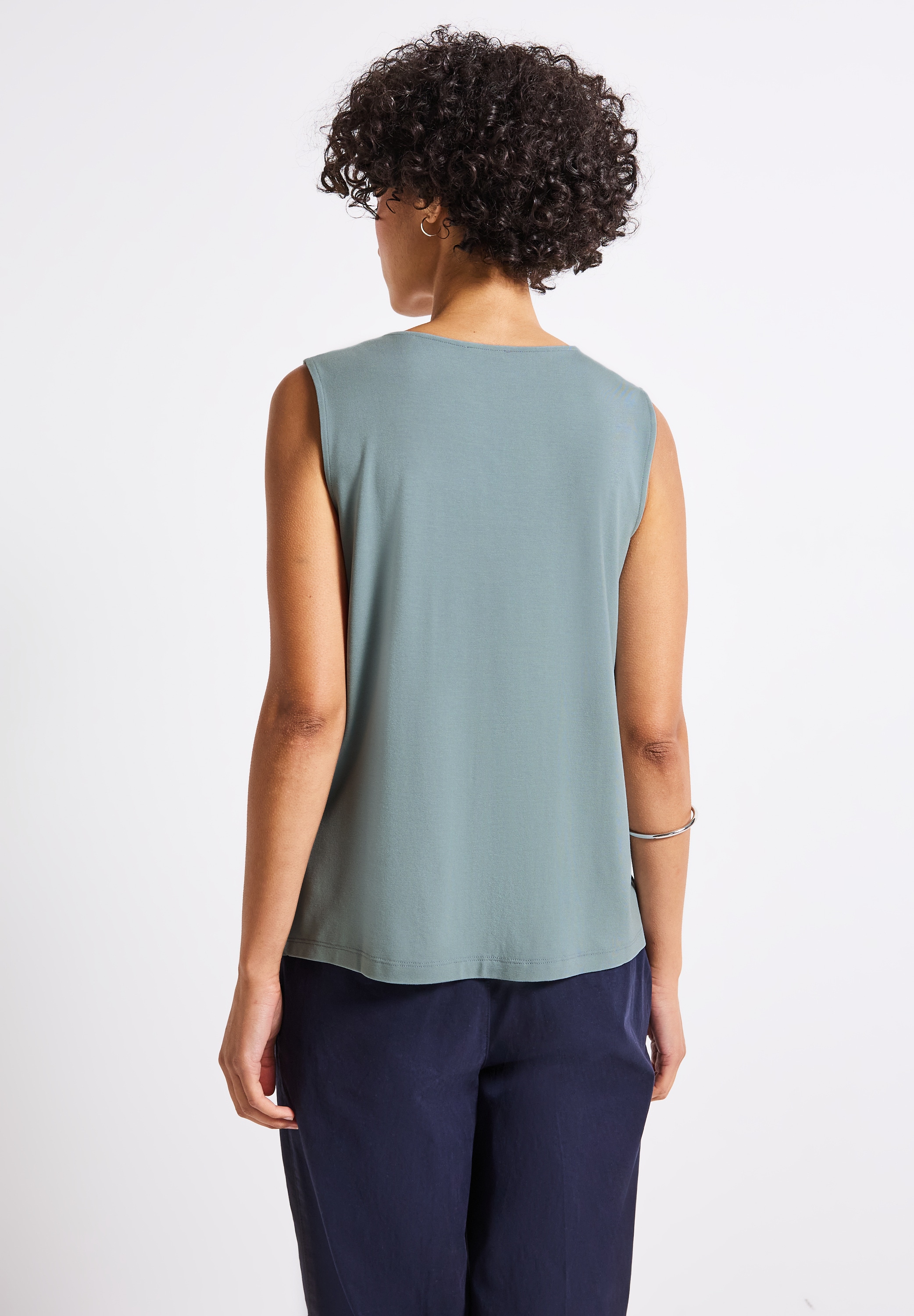 STREET ONE Tanktop, aus elastischem Materialmix