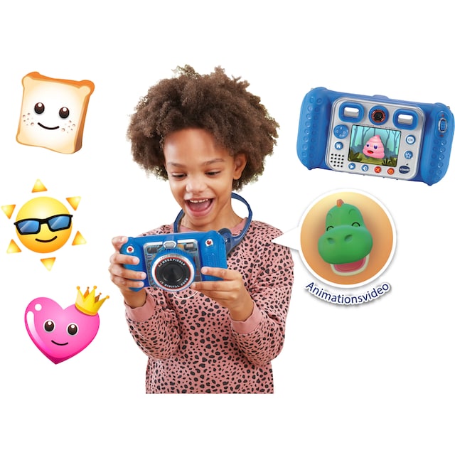 Vtech® Kinderkamera »KidiZoom Duo Pro, blau«, inklusive Tragetasche | BAUR