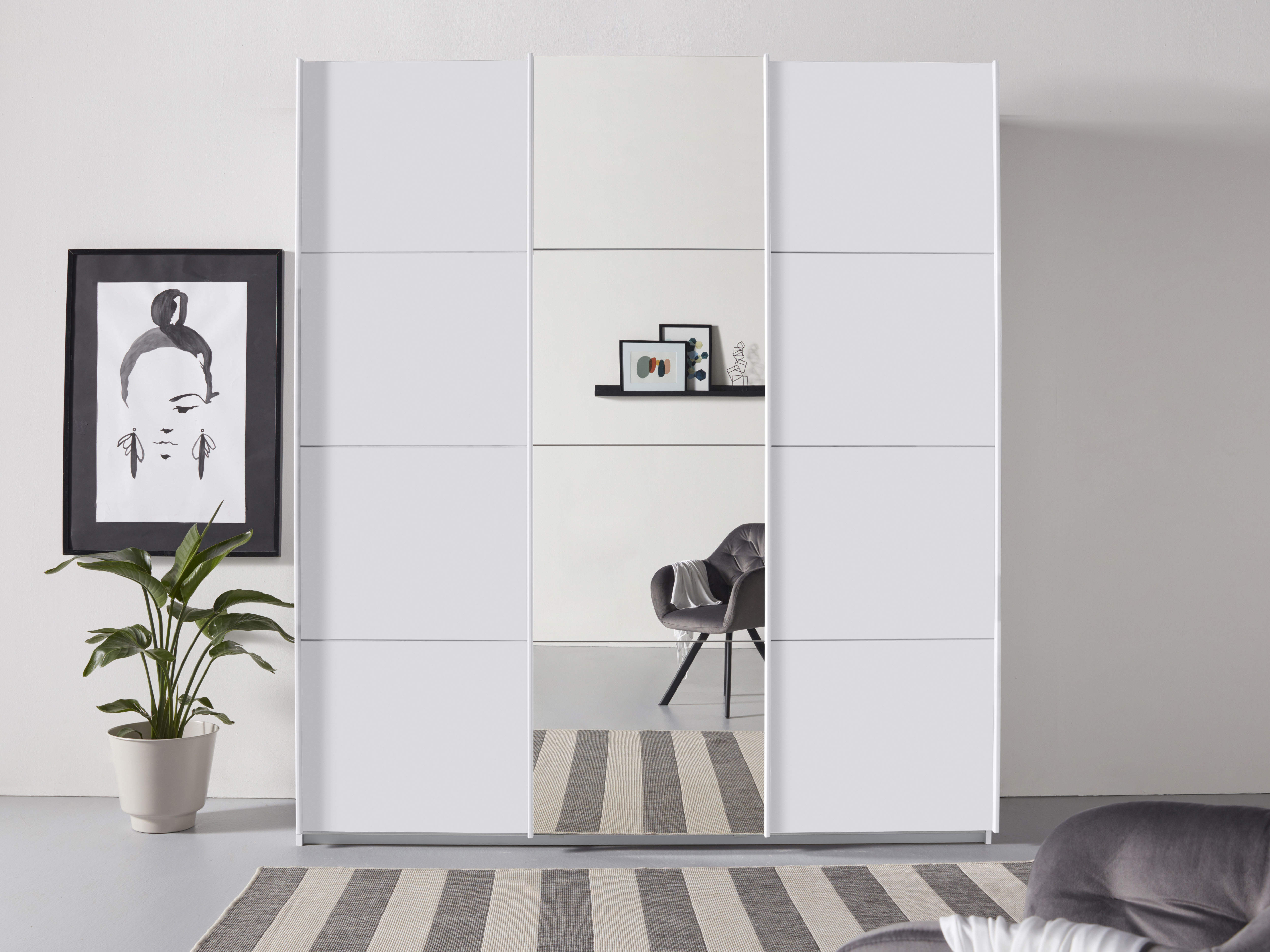 OTTO home "Mehrzweckschrank Aktenschrank Möbel Mietswohnung TOPSELLER OTELI" 3 Ausstattungen BASIC/CLASSIC/PREMIUM (inkl. SOFT-CLOSE-FUNKTION), Breiten 203/271/315/360 cm Höhen 210/229 cm MADE IN GERMANY
