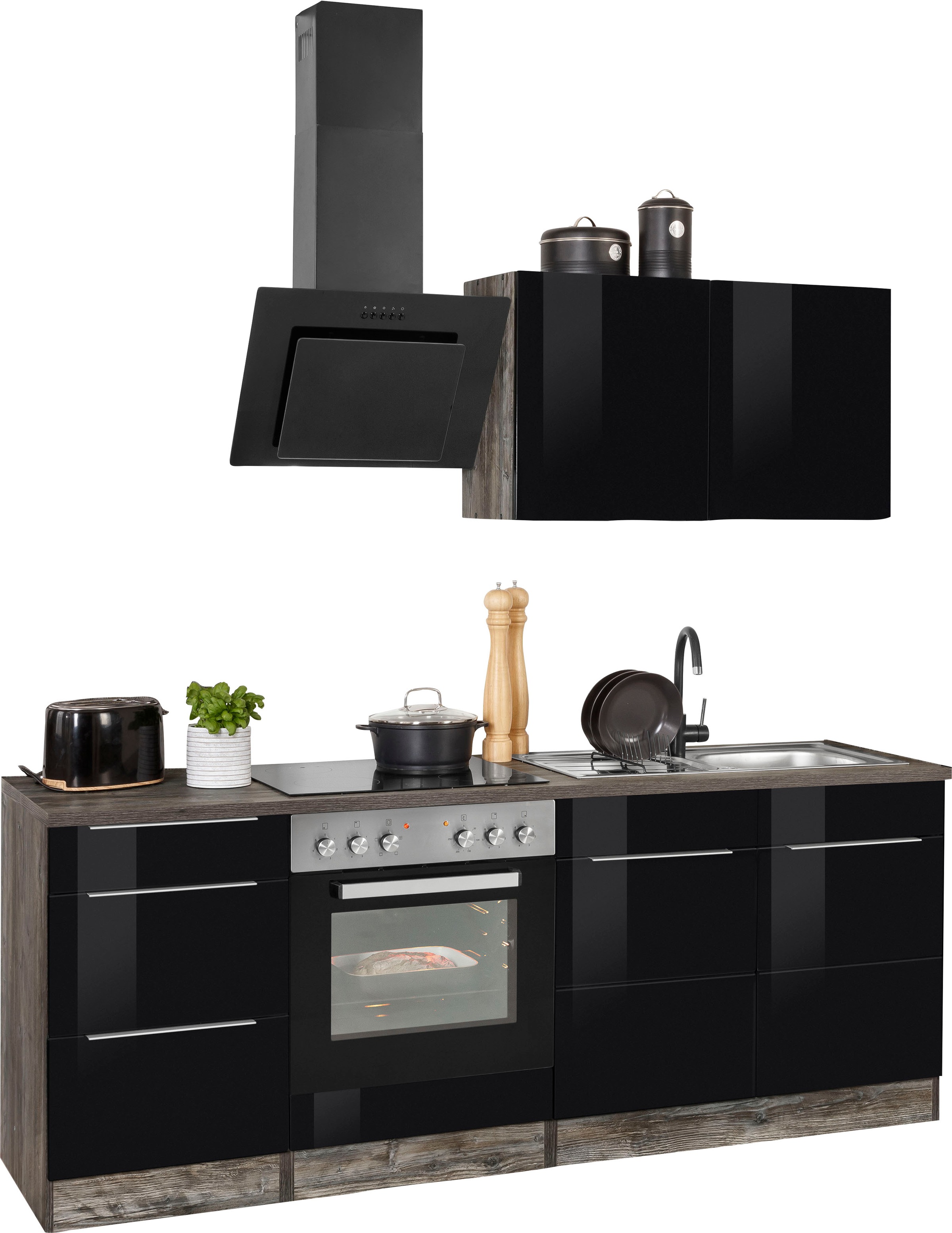 Kochstation Küchenzeile 