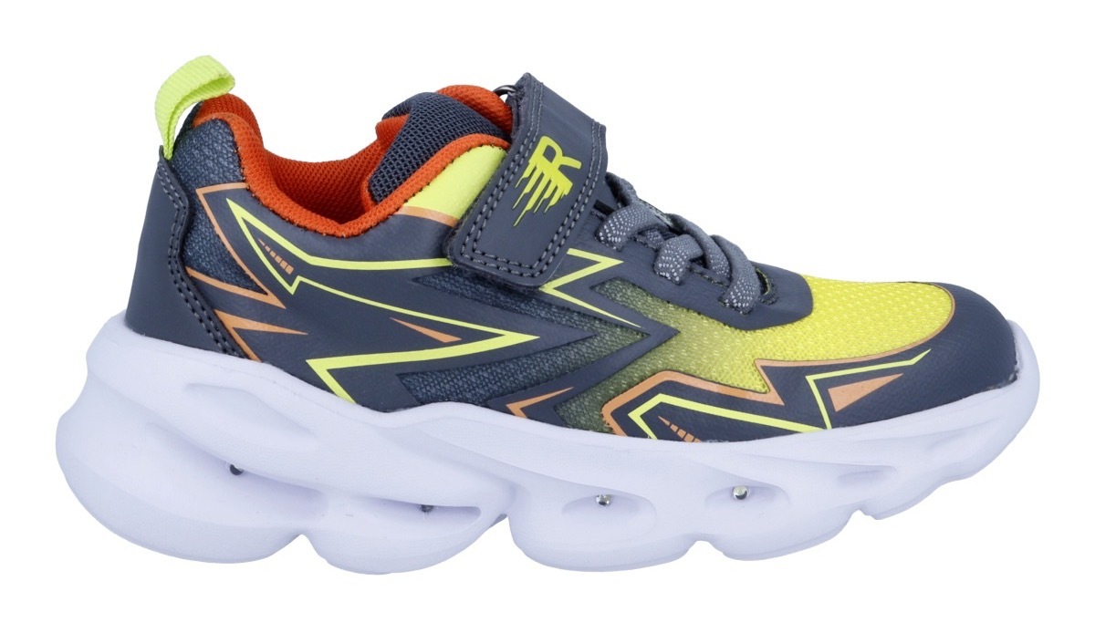 Richter Slip-On Sneaker »Maris (Blinki)«  Klettschuh mit Blinkfunktion, Größenschablone zum Download, mit WMS