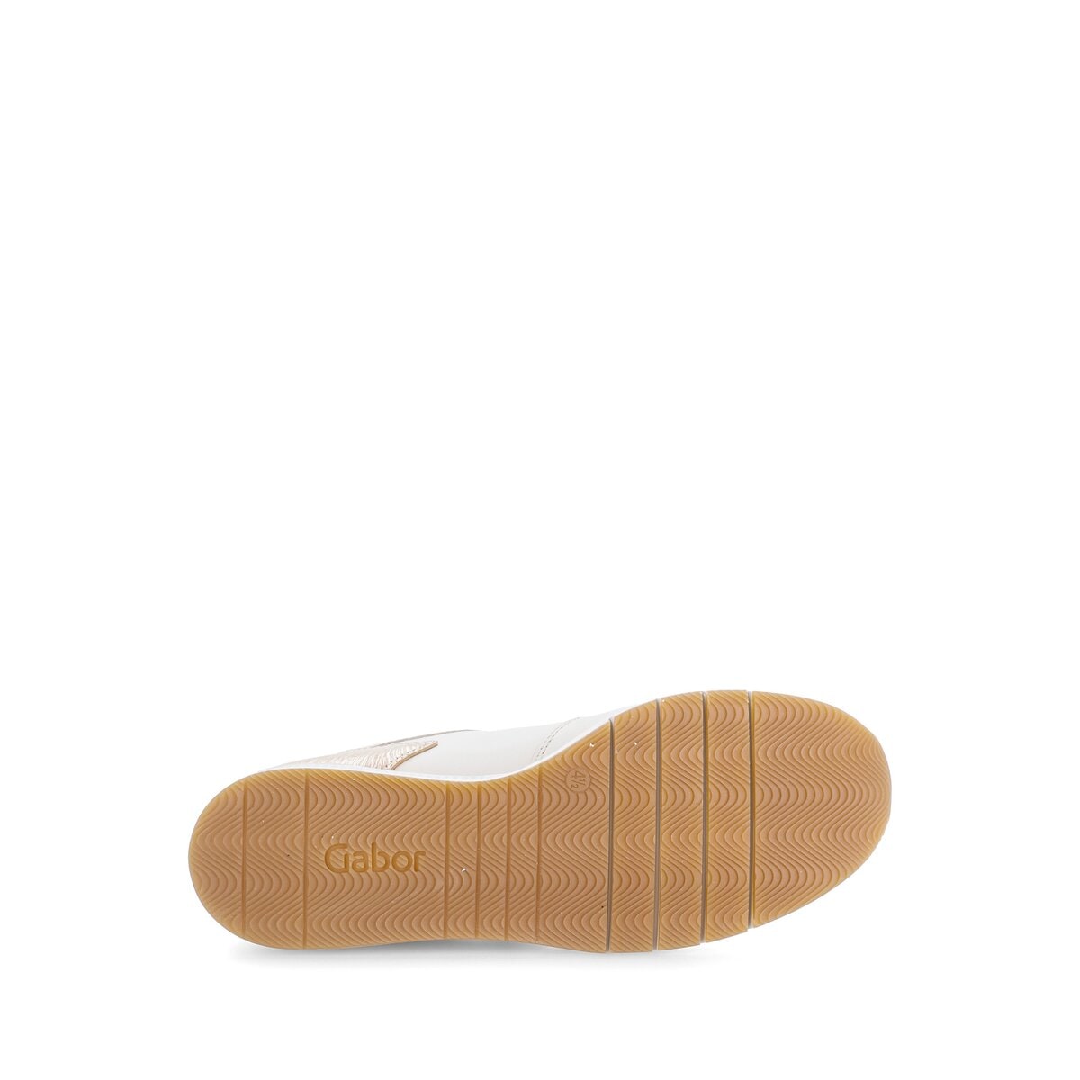Gabor Sneaker »Sneaker low Materialmix Leder/Lederimitat«