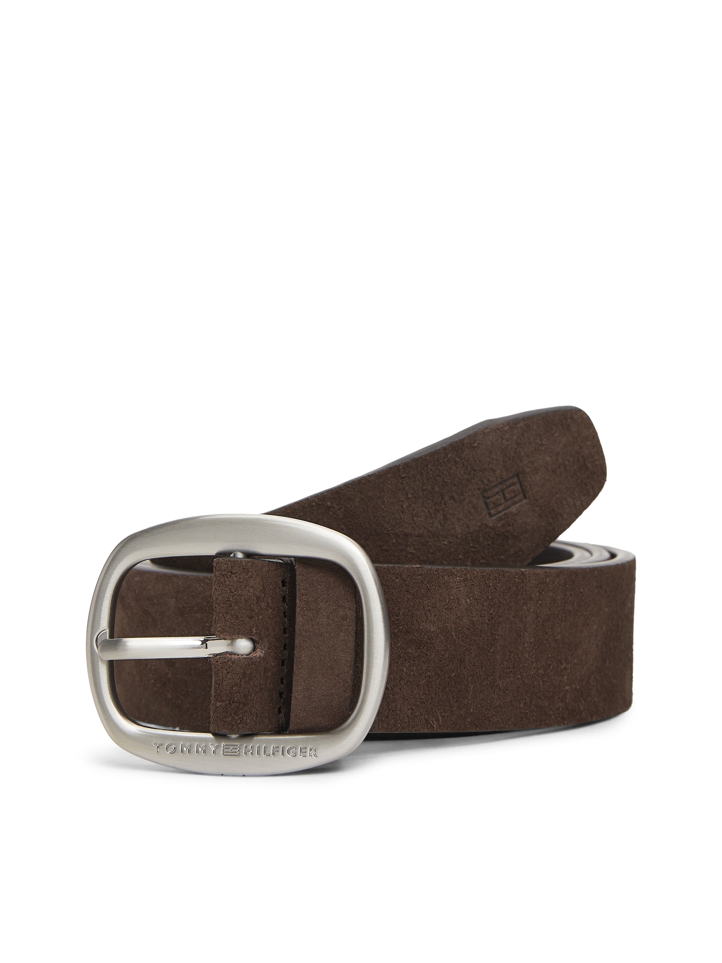 Tommy Hilfiger Ledergürtel "TH CASUAL 3.5 SUEDE" aus Veloursleder