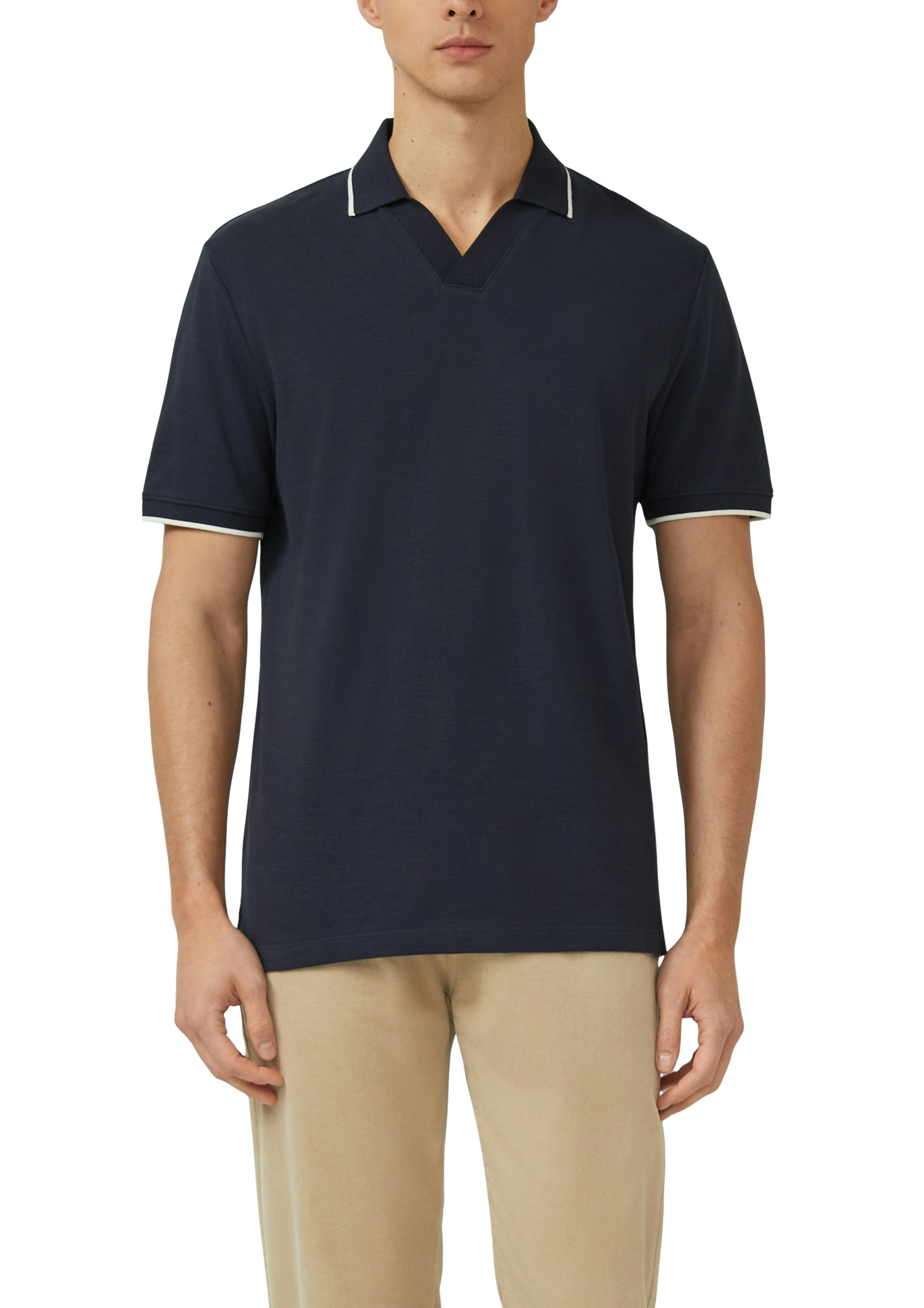s.Oliver Kurzarmshirt mit Polokragen