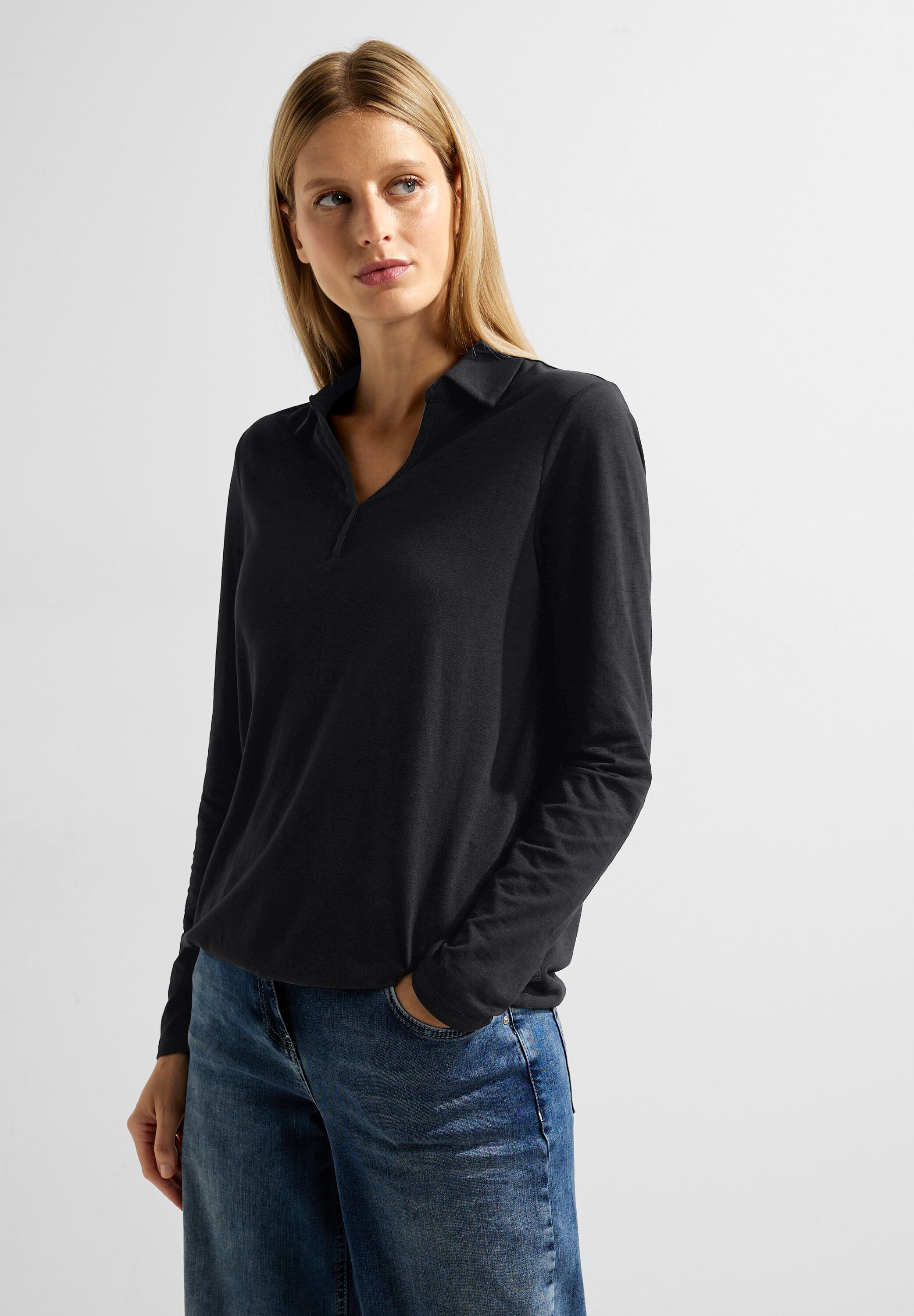 Cecil V-Shirt, mit online | kaufen V-Ausschnitt BAUR