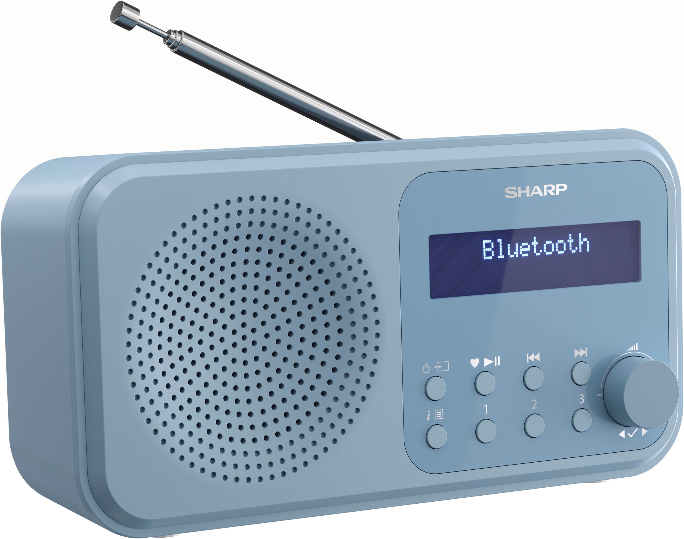 Sharp Radio »DR-P420«, (Bluetooth-A2DP Bluetooth-AVRCP Bluetooth Digitalradio (DAB+)-FM-Tuner mit RDS 2 W)