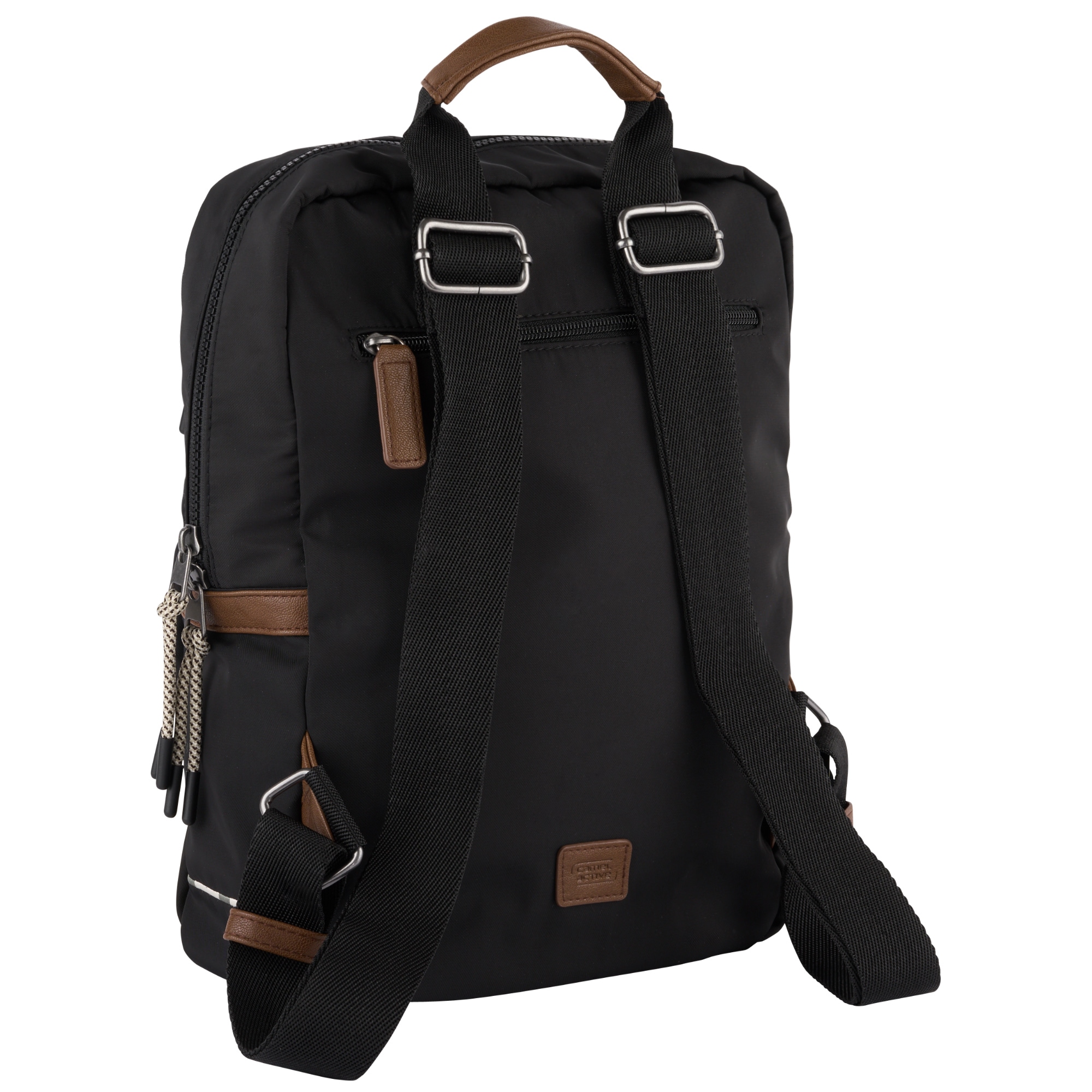 camel active Rucksack »Aurum«, aus recyceltem, robusten Nylon leichtgewichtig mit feinen Details