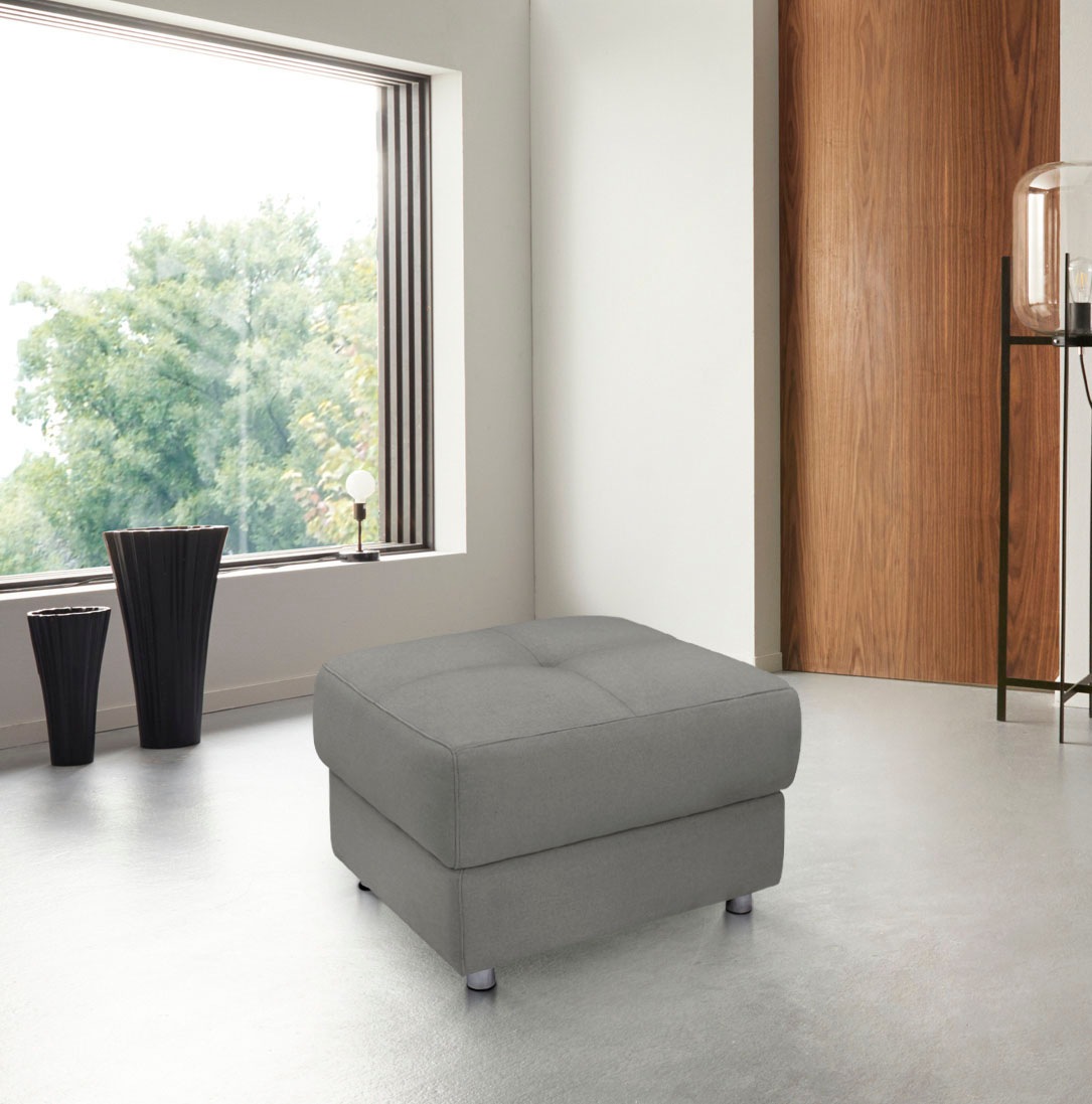 Home affaire Polsterhocker "Pareli" mit komfortablen Federkern und Stauraum günstig online kaufen
