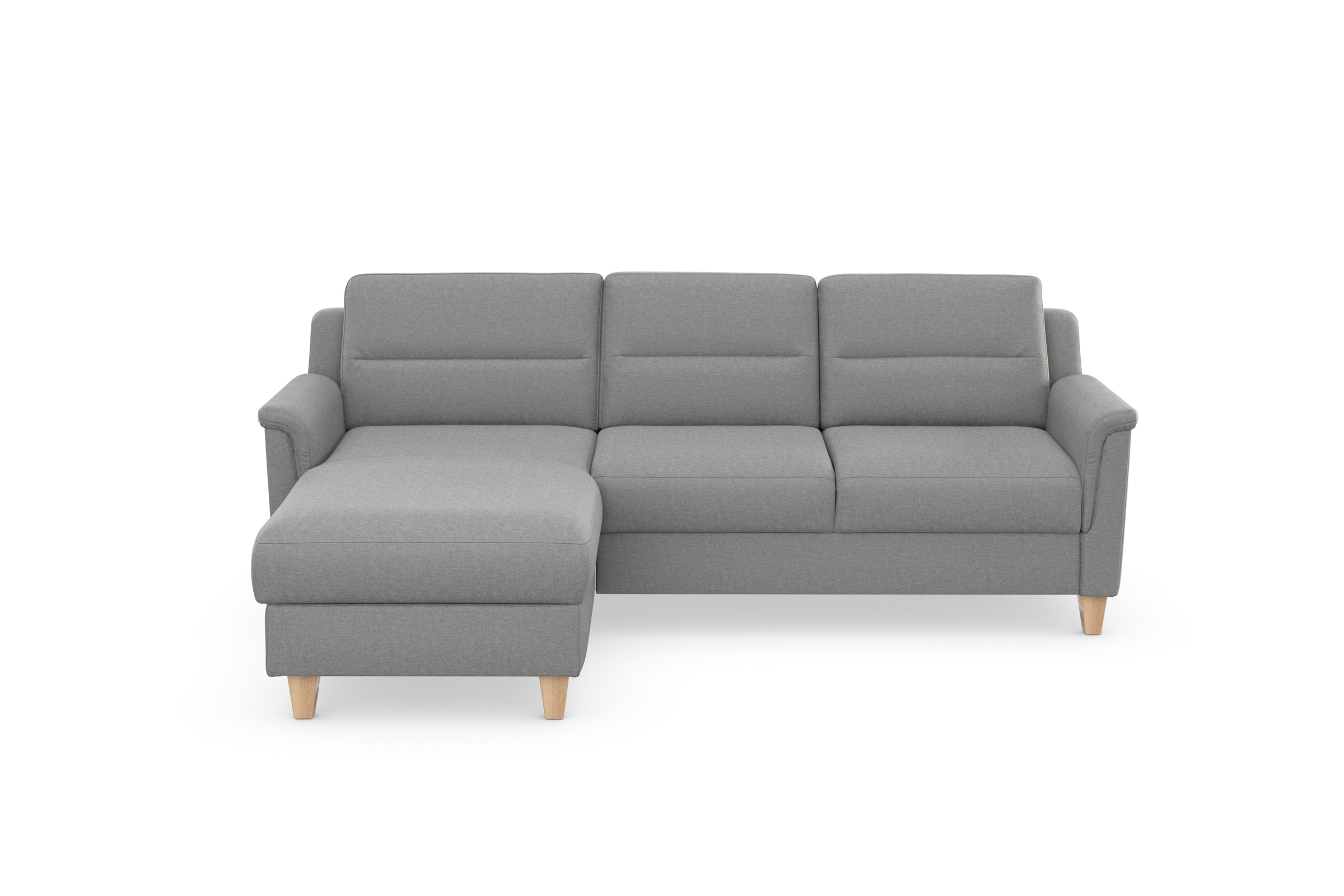 sit&more Ecksofa "Farö L-Form", inklusive Federkern, wahlweise mit Bettfunk günstig online kaufen