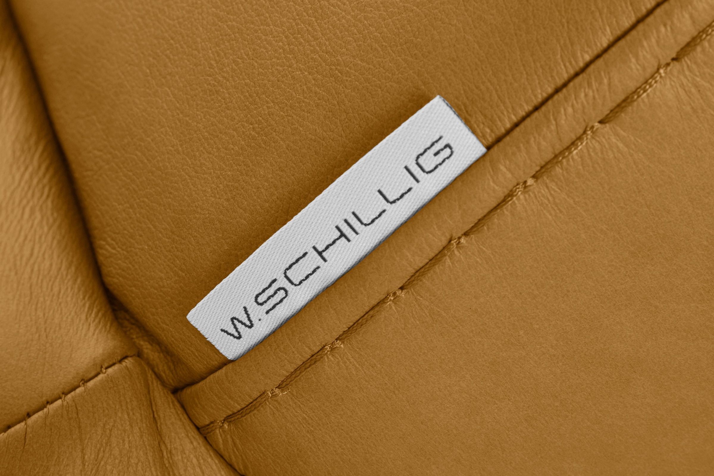 W.SCHILLIG 2,5-Sitzer »montanaa«, mit Metallfüßen in Bronze pulverbeschichtet, Breite 212 cm